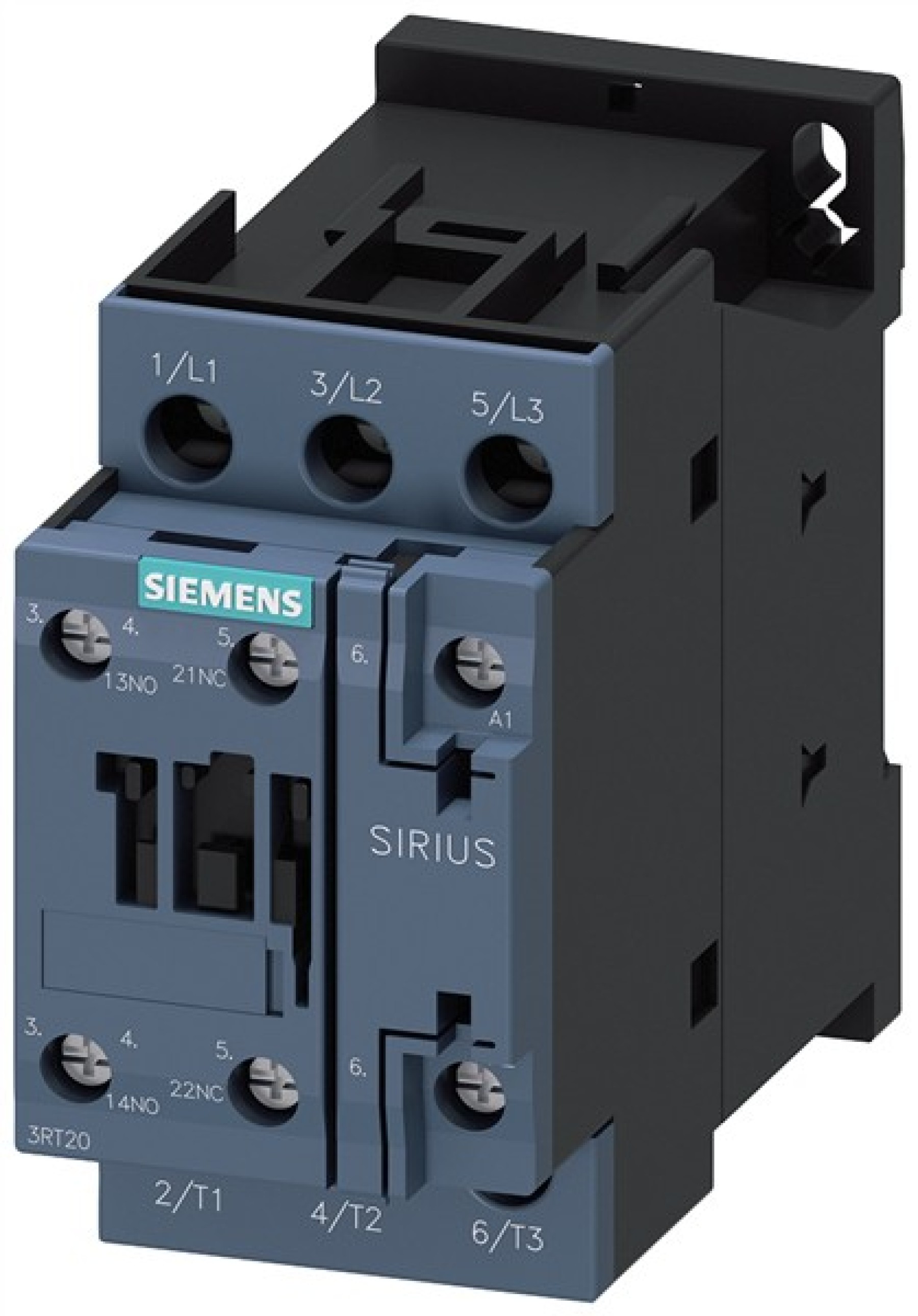 Contactor AC-3e 25 A/11 kW/400 V 3-pole 48 V AC/50 Hz 1 NO+1 NC screw t...