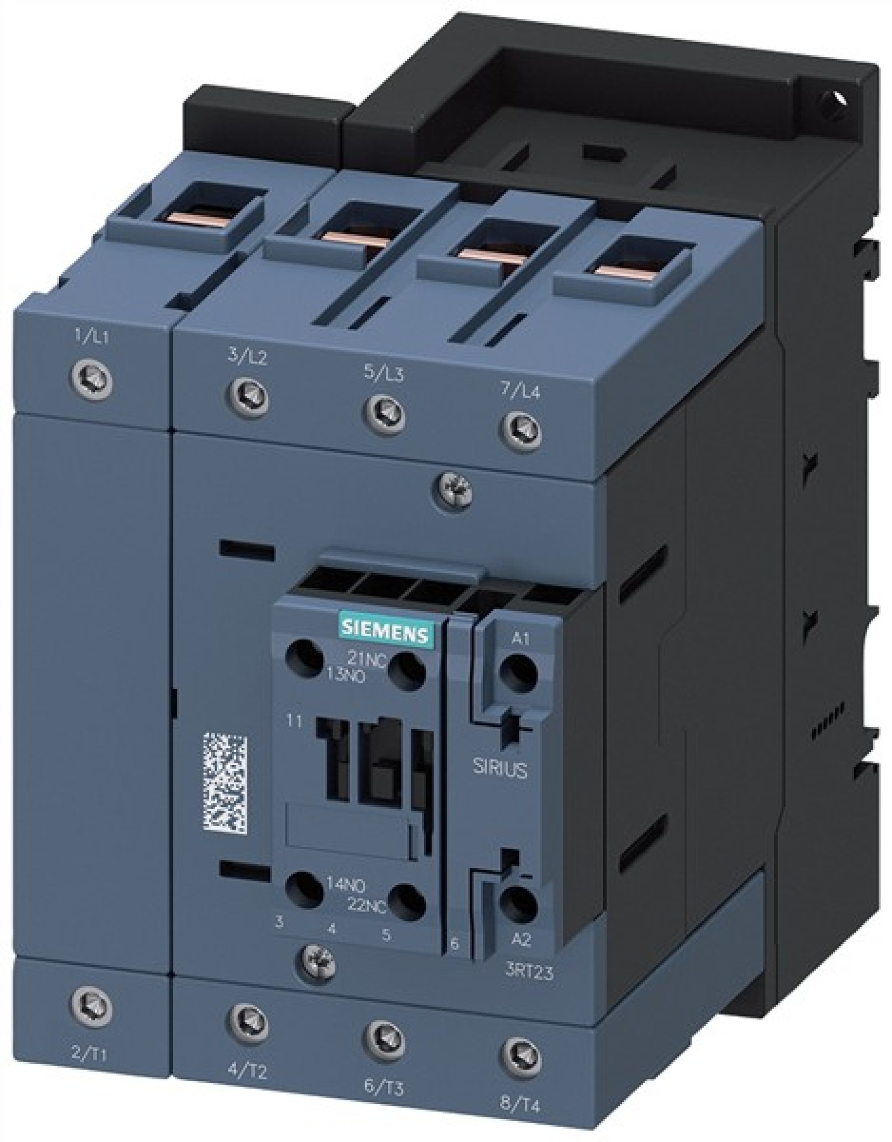 Siemens 3RT23461AP00 Contactor 140A 140AMP 4 POLE 400V 230VAC 50HZ 1NO+1NC