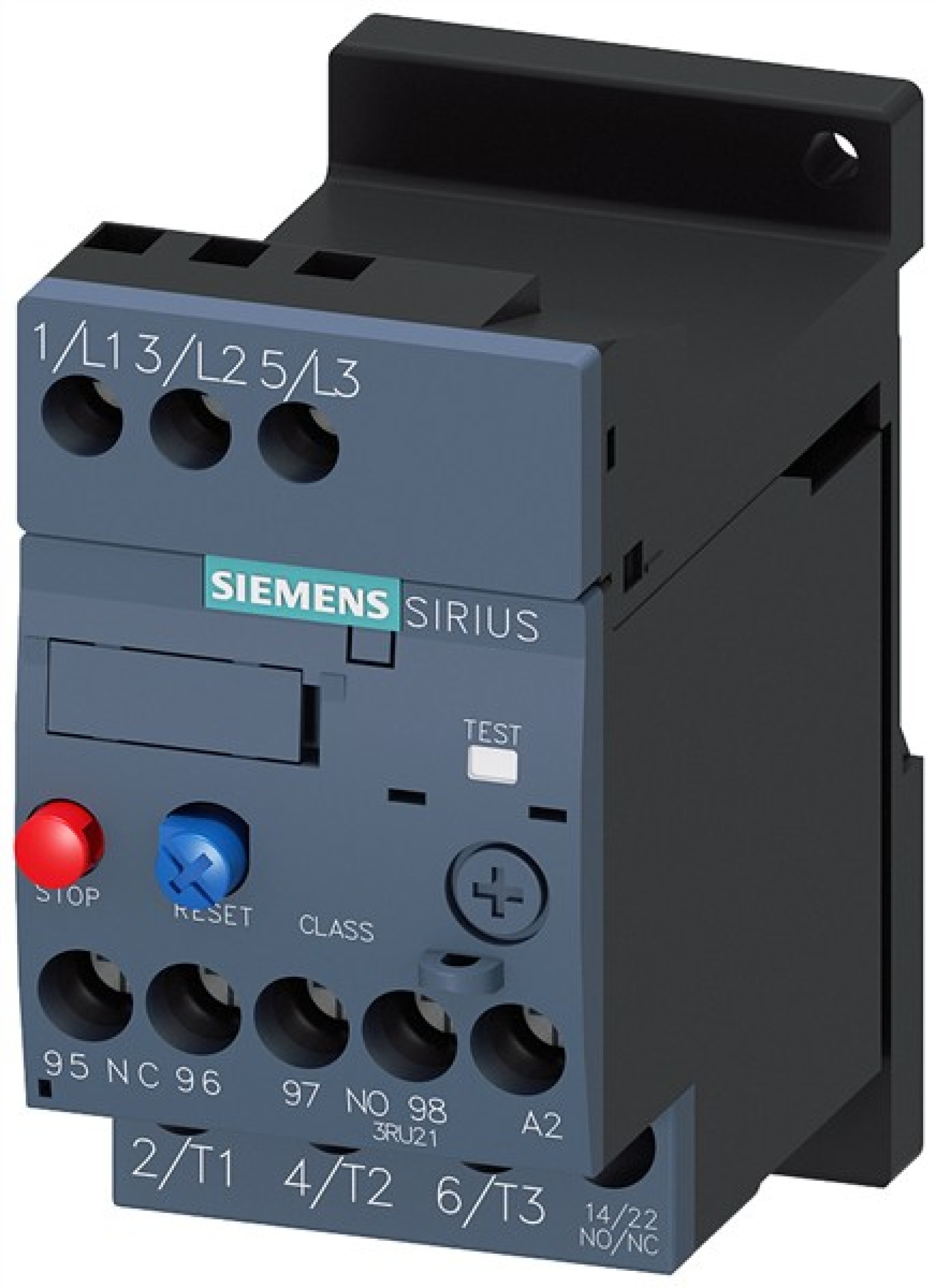 Overload relay 4.5-6.3 A motor protection S00 Class 10