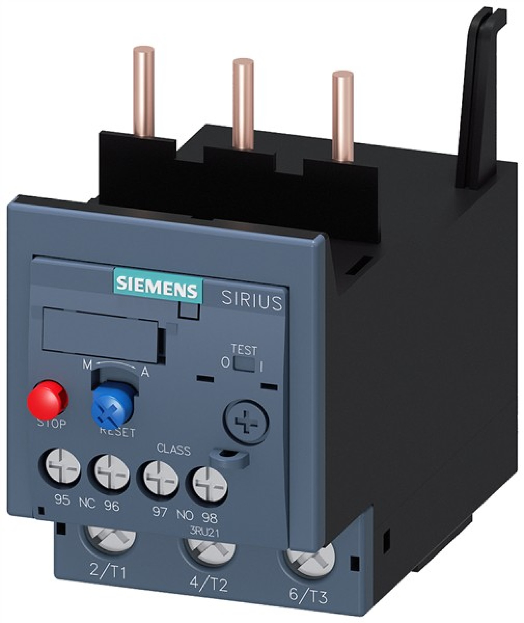 Siemens 3RU21364QB0 Thermal Overload Relay 47-57A contactor mounting