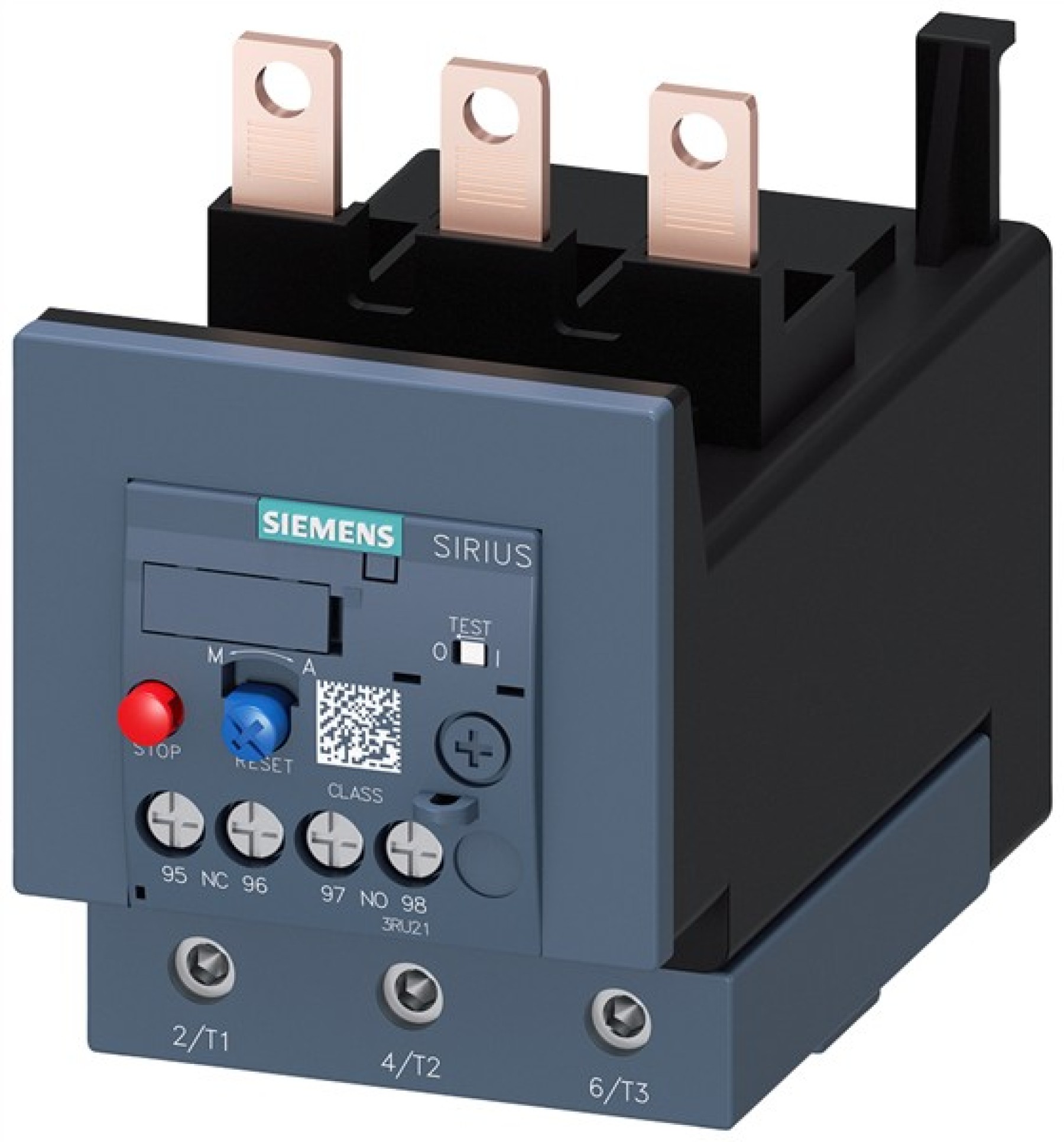 Siemens 3RU21464KB0 Thermal Overload Relay 57-75 A contactor mounting