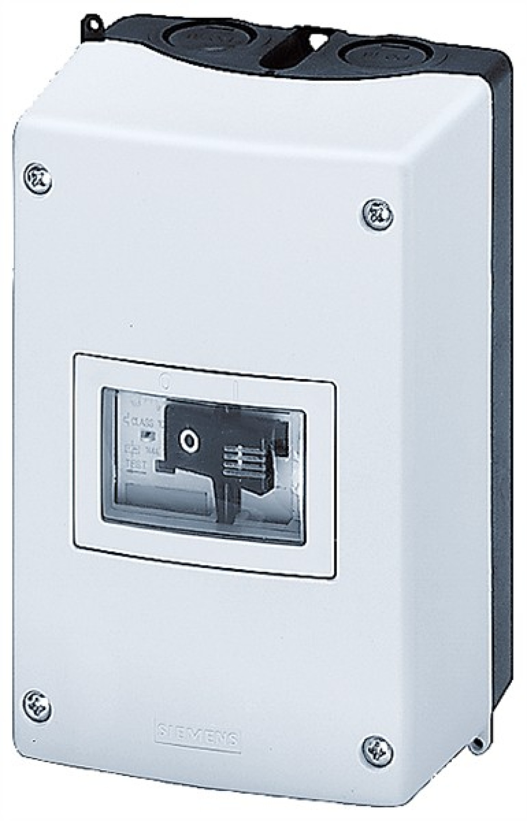Molded-plastic enclosure for surface mounting IP55 N and PE terminal 54 mm ...