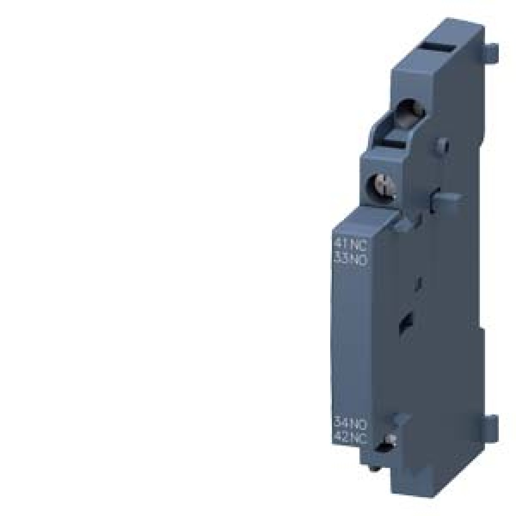 Siemens 3RV29011A Auxiliary Contact 1NO/1 NC 3RV2 2.5 A Side Mounted for 3RV manual motor starter
