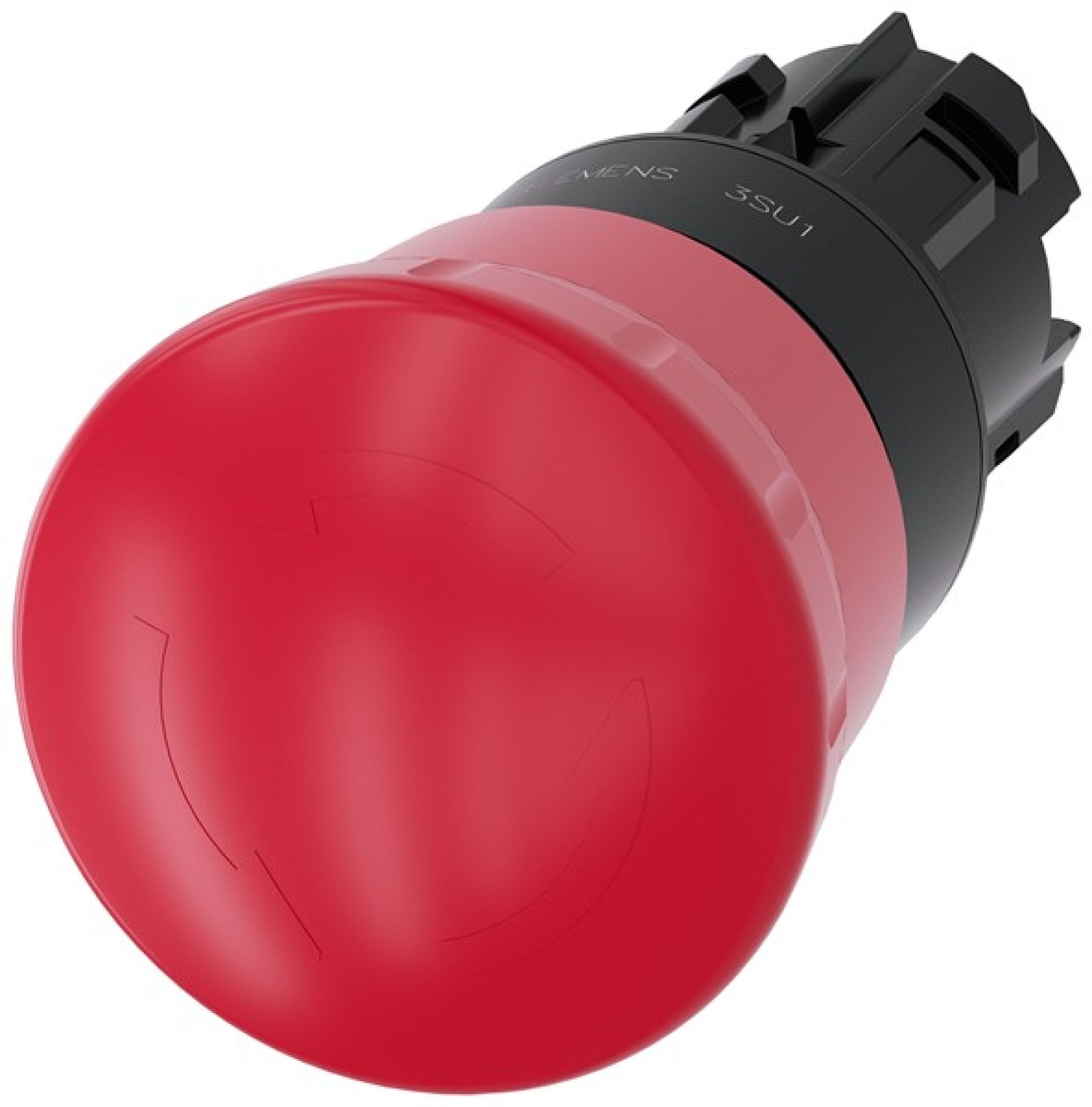 Siemens 3SU10001HB200AA0 SIRIUS ACT Plastic Emergency Stop Twist Release