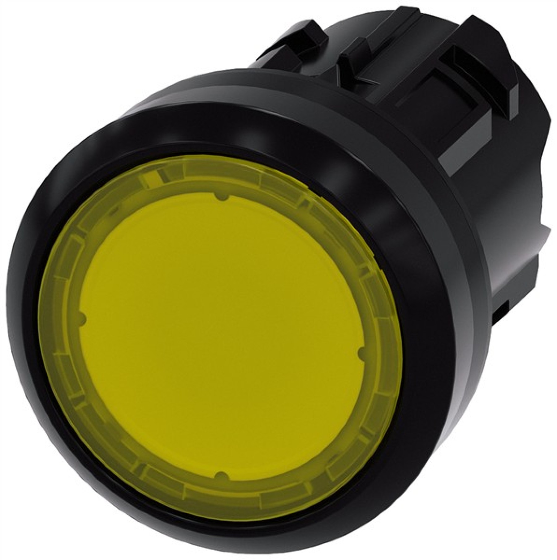 Siemens 3SU10010AB300AA0 SIRIUS ACT Illuminated Plastic PushButton Yellow