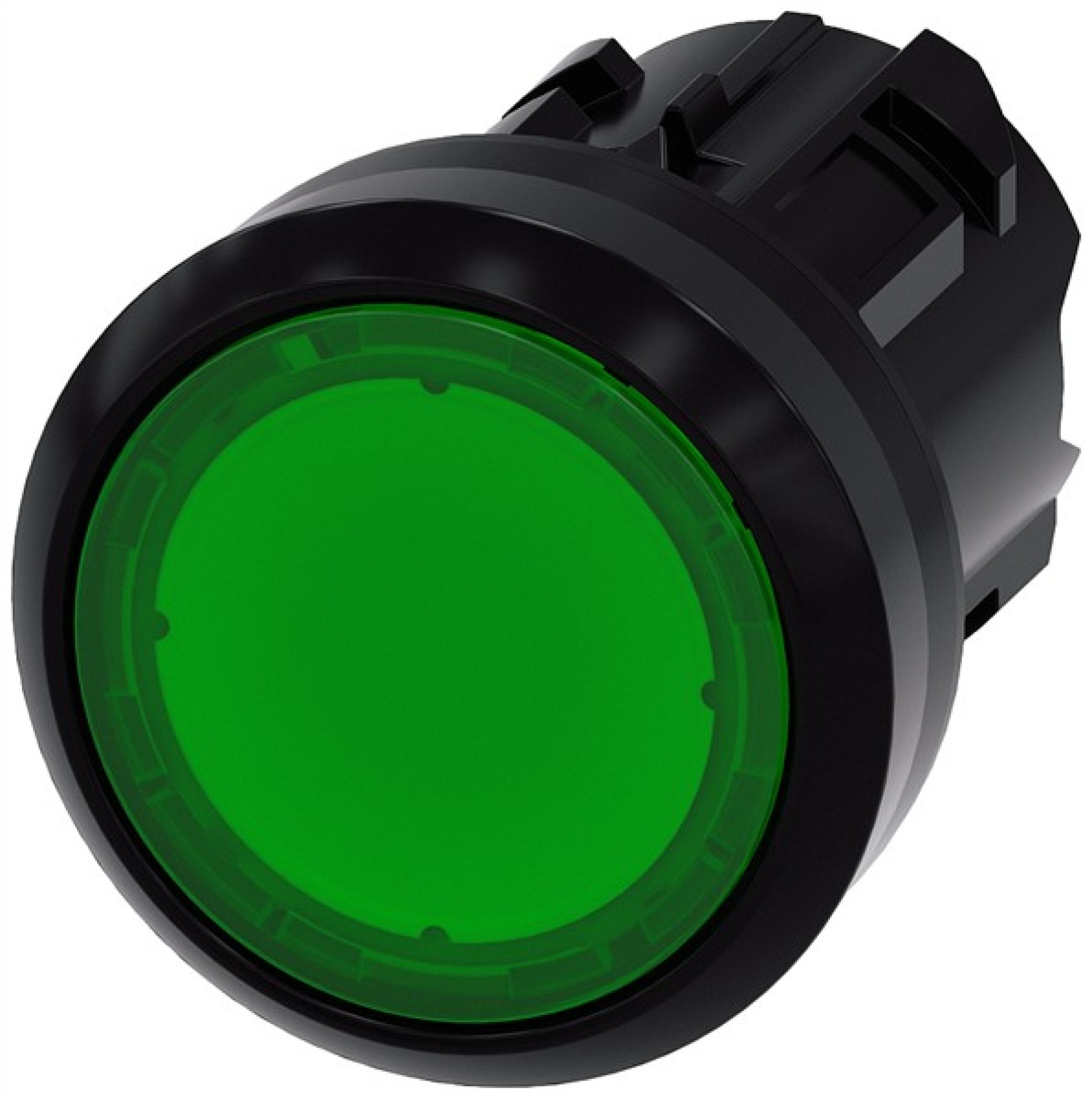 Siemens 3SU10010AB400AA0 SIRIUS ACT Illuminated Plastic PushButton Green