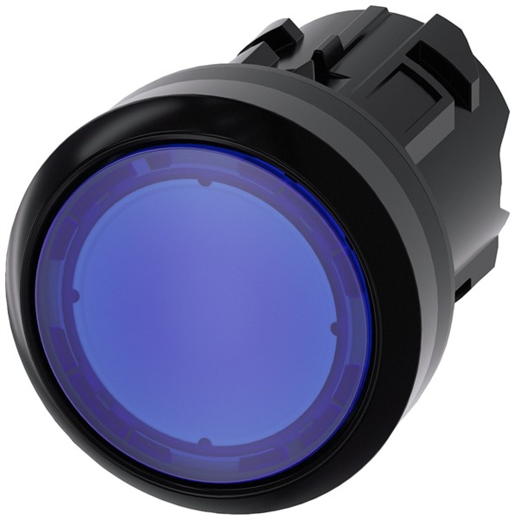 Siemens 3SU10010AB500AA0 SIRIUS ACT Illuminated Plastic PushButton Blue
