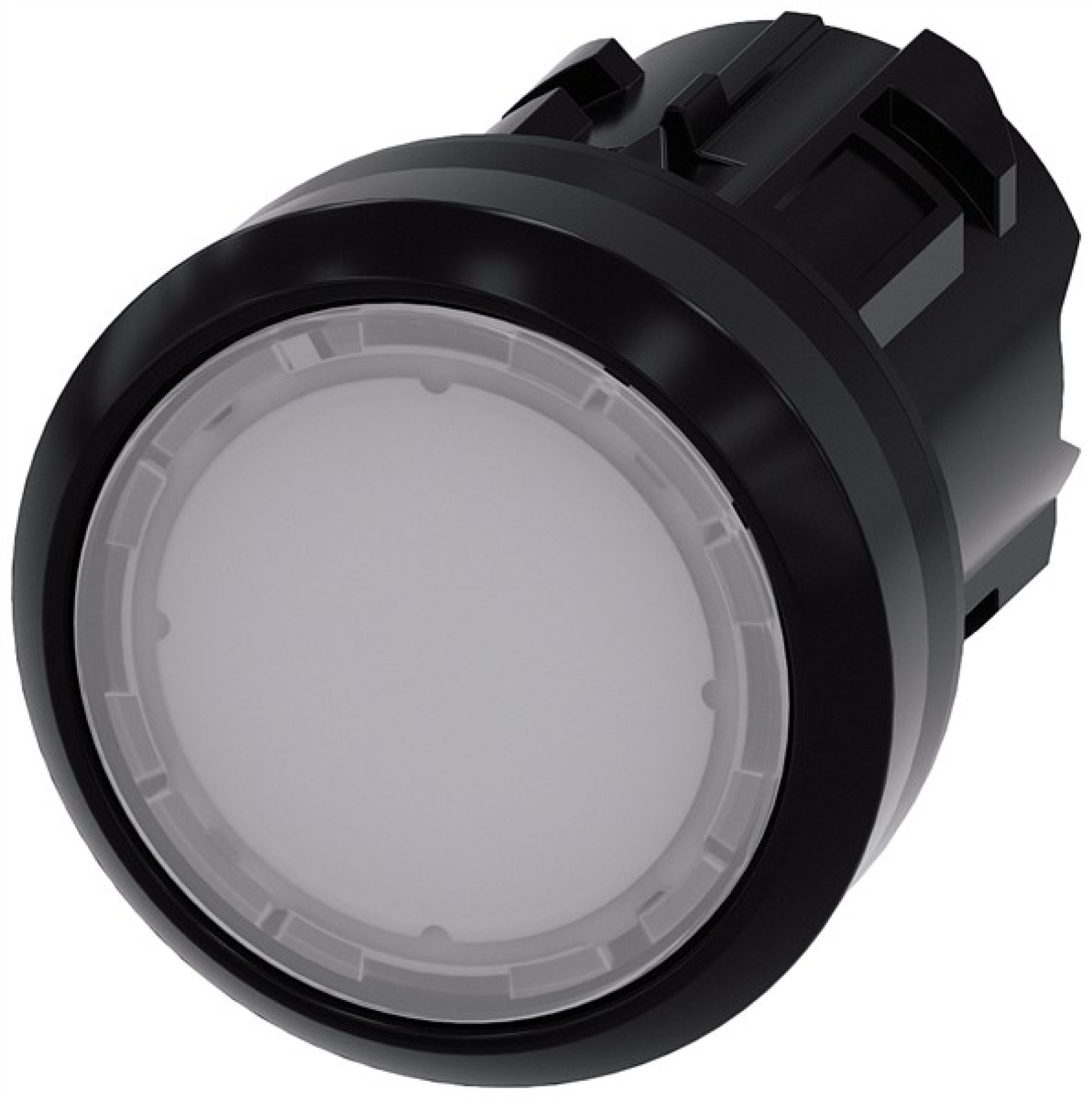 Siemens 3SU10010AB600AA0 SIRIUS ACT Illuminated Plastic PushButton White