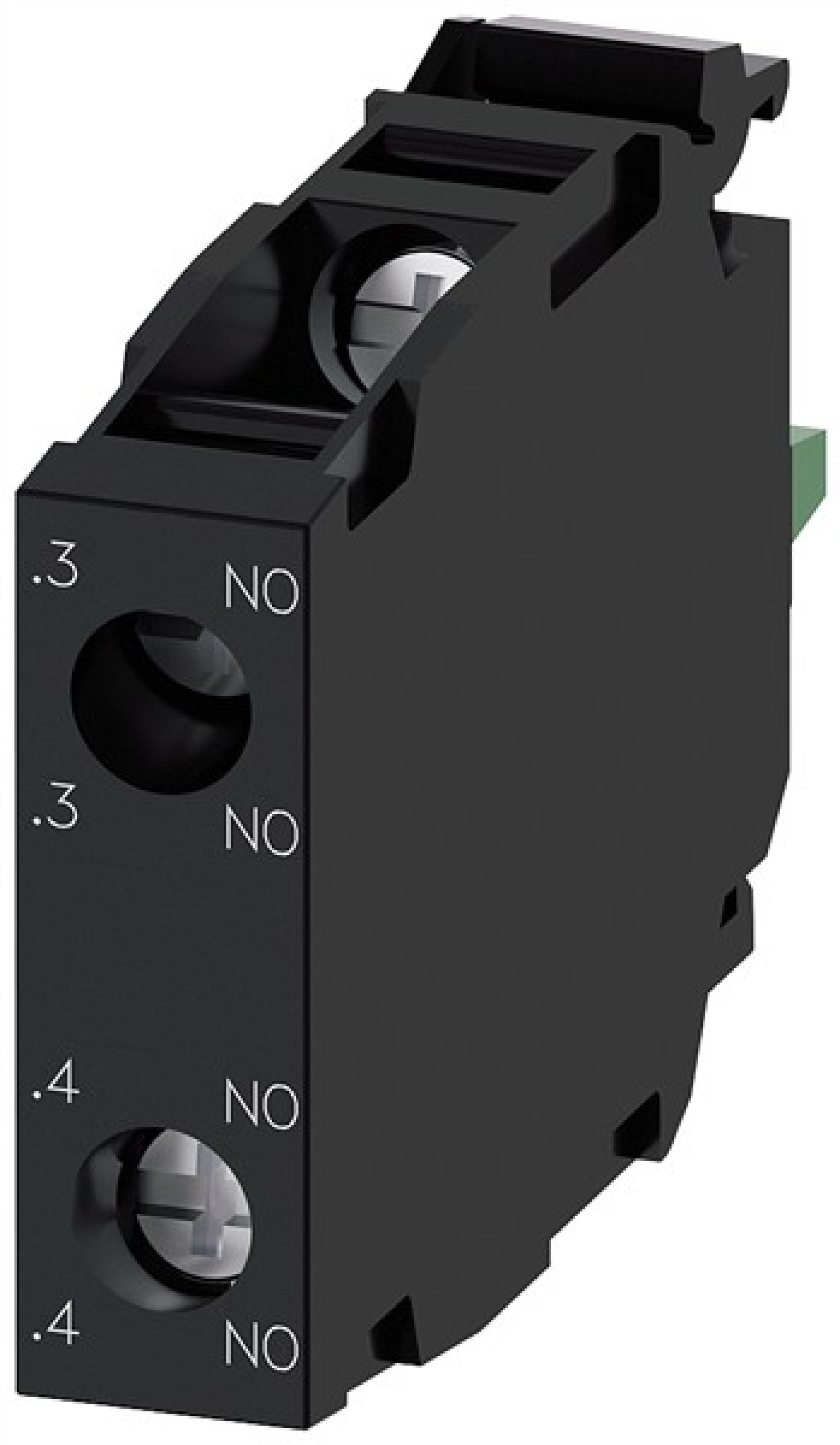 Siemens 3SU14001AA101DA0 SIRIUS ACT Contact Block 2NO Screw Terminal