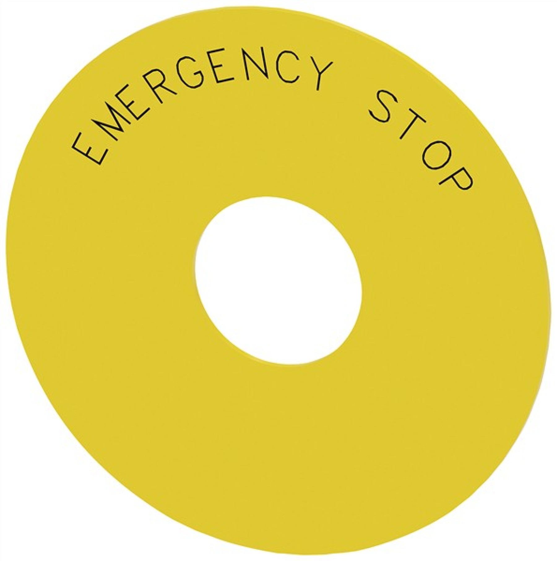Siemens 3SU19000BC310DA0 SIRIUS ACT Emergency Stop Legend