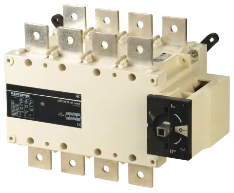 Socomec 41AC4063 Manual Transfer Switch body SIRCOVER I-0-II 4P 630A