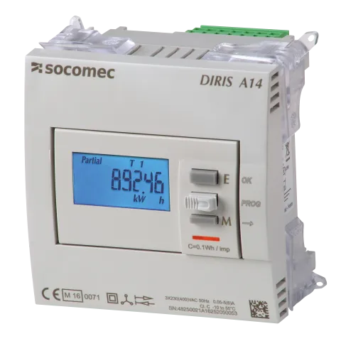 Socomec 48250021 Energy Meter DIRIS A-14 DIN96 MID