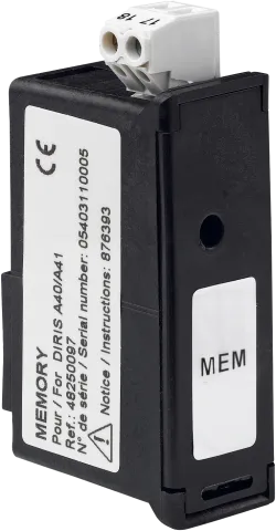 Socomec 48250097 Energy Meter Module Optional MEMORY A-30/A-20