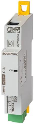 Socomec 48290101 Control power supply system interface DIRIS Digiware C-31 RS485 output
