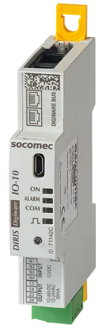 Socomec 48290140 DIRIS Digiware IO-10 4 digital inputs / 2 Digital Outputs
