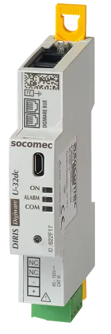 Socomec 48290151 DC voltage measurement DIRIS Digiware U-32dc 48-180VDC