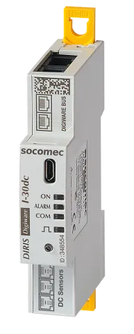 Socomec 48290156 Direct Current module DIRIS Digiware I-30 3 DC current inputs Metering.