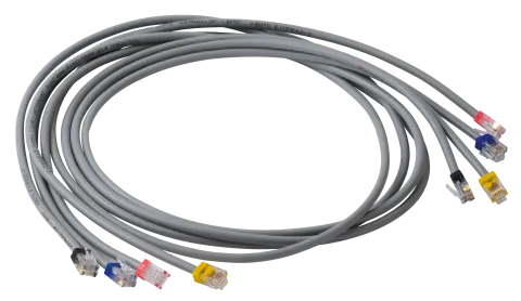 Socomec 48290591 RJ12 connection cable 0.2m x6