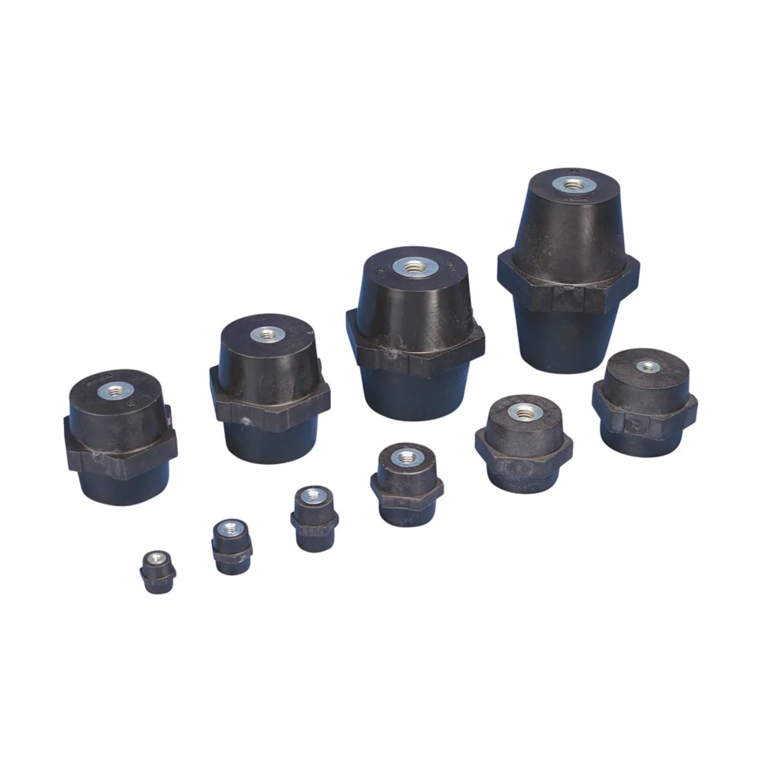 Erico 548400 Busbar Insulator Cherry ISO TP 15mm High 4mm Hole
