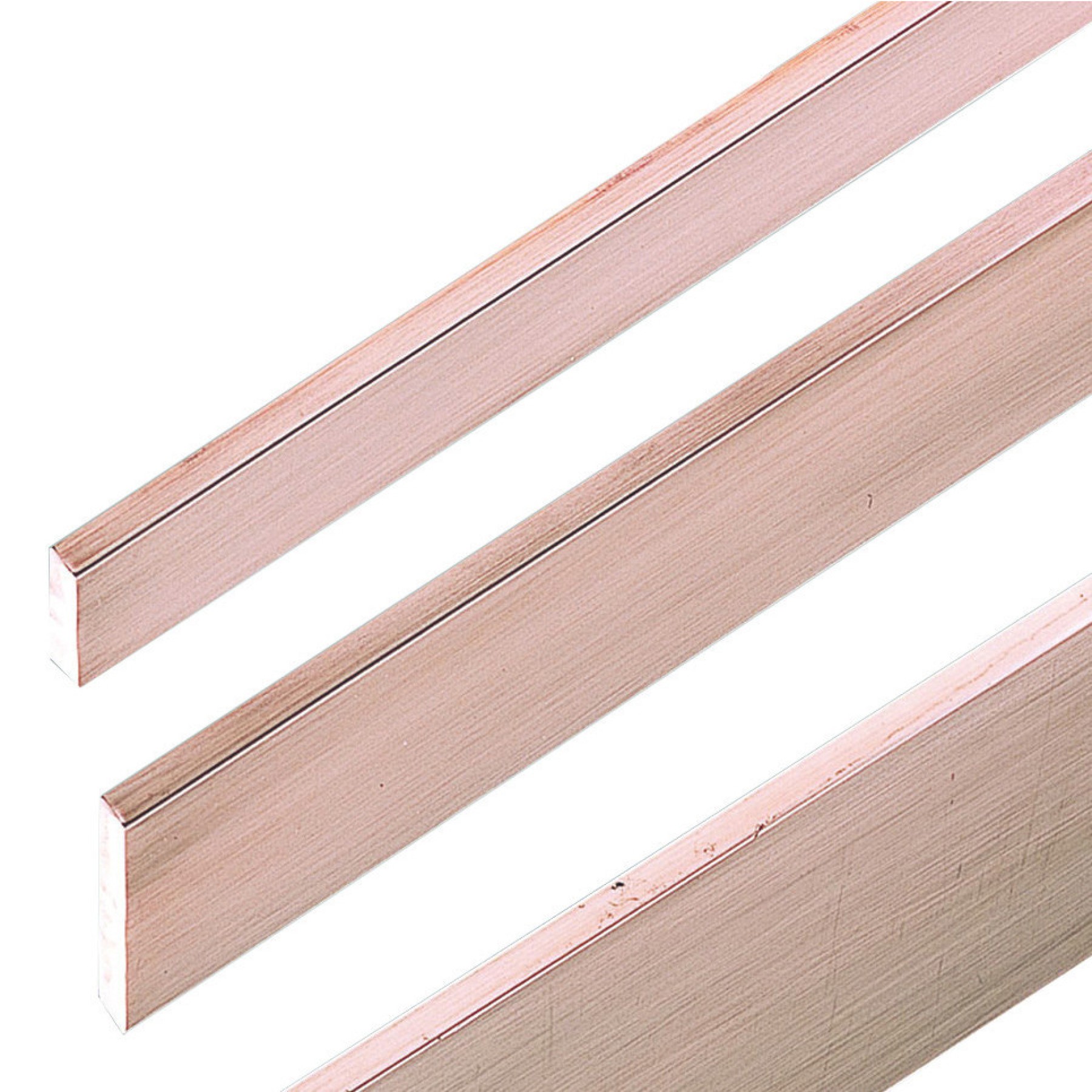 Erico 549620 Eriflex 549620 PCB-2M-63X5 Plain Solid Copper Busbar 2m Length 63 x 5 718 Amps @ 65 DegreesC