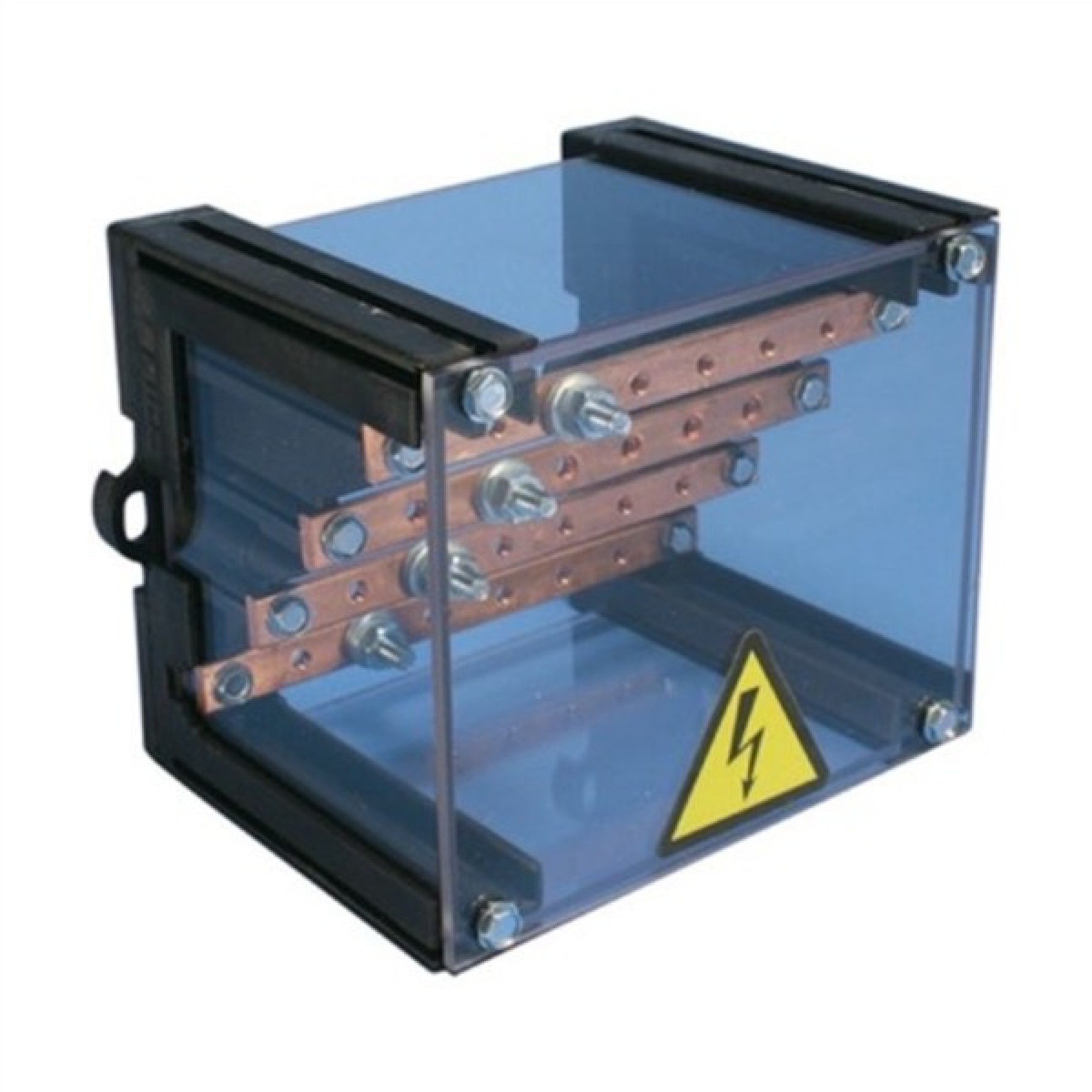 Erico 563150 Four Pole Distribution Block with Threaded Bars 125 A