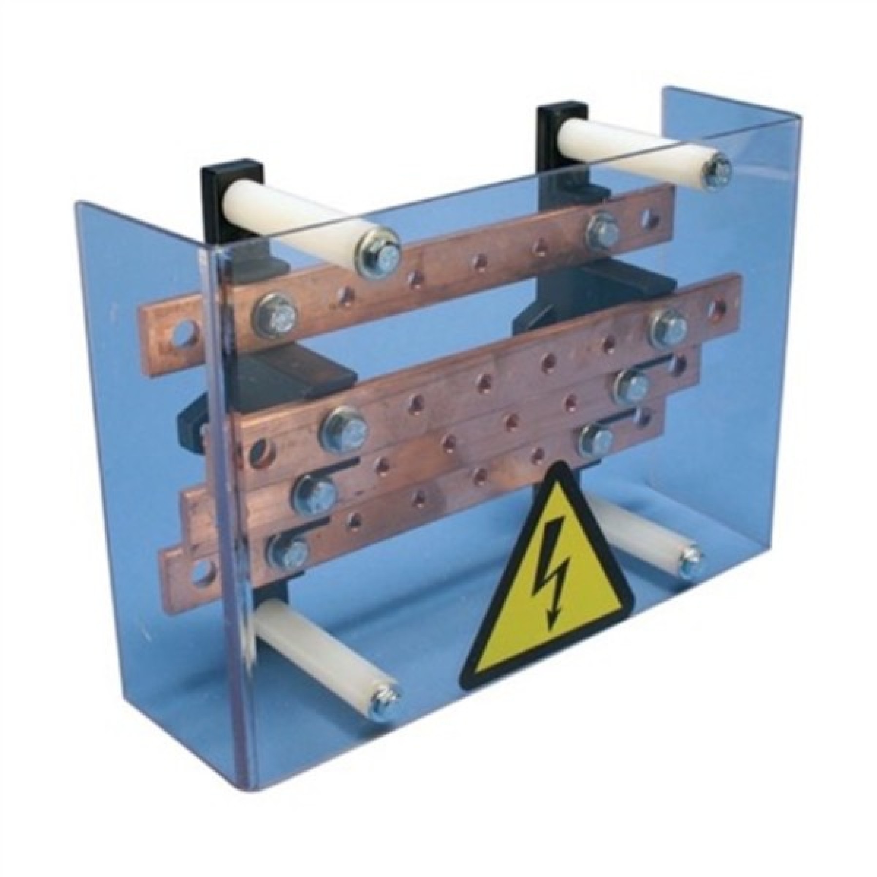 Erico 563170 Four Pole Distribution Block with Threaded Bars 250 A