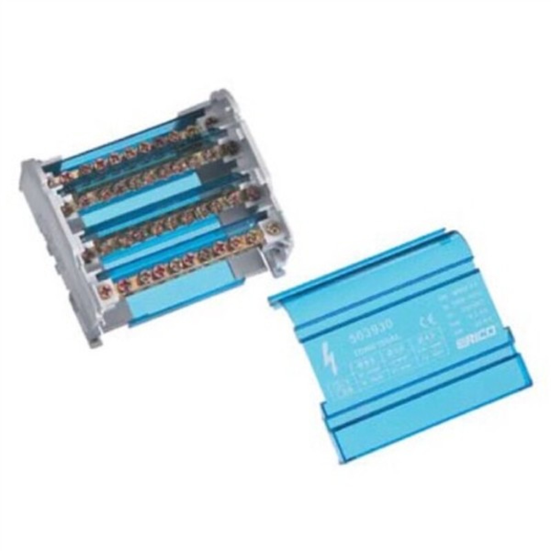 Erico 563930 Distribution Block 4 Pole 100A