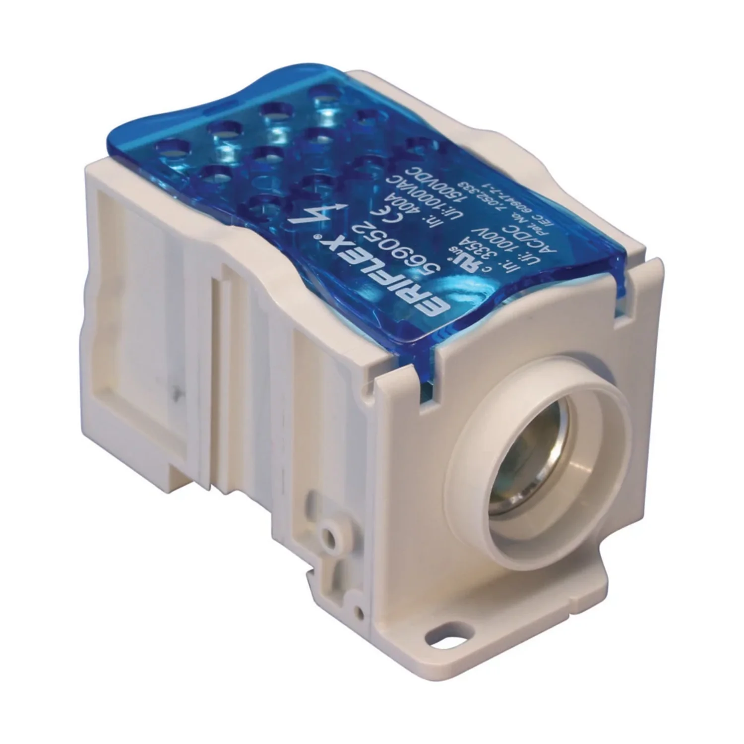 Erico 569252 Single Pole Distribution Block UD 400A