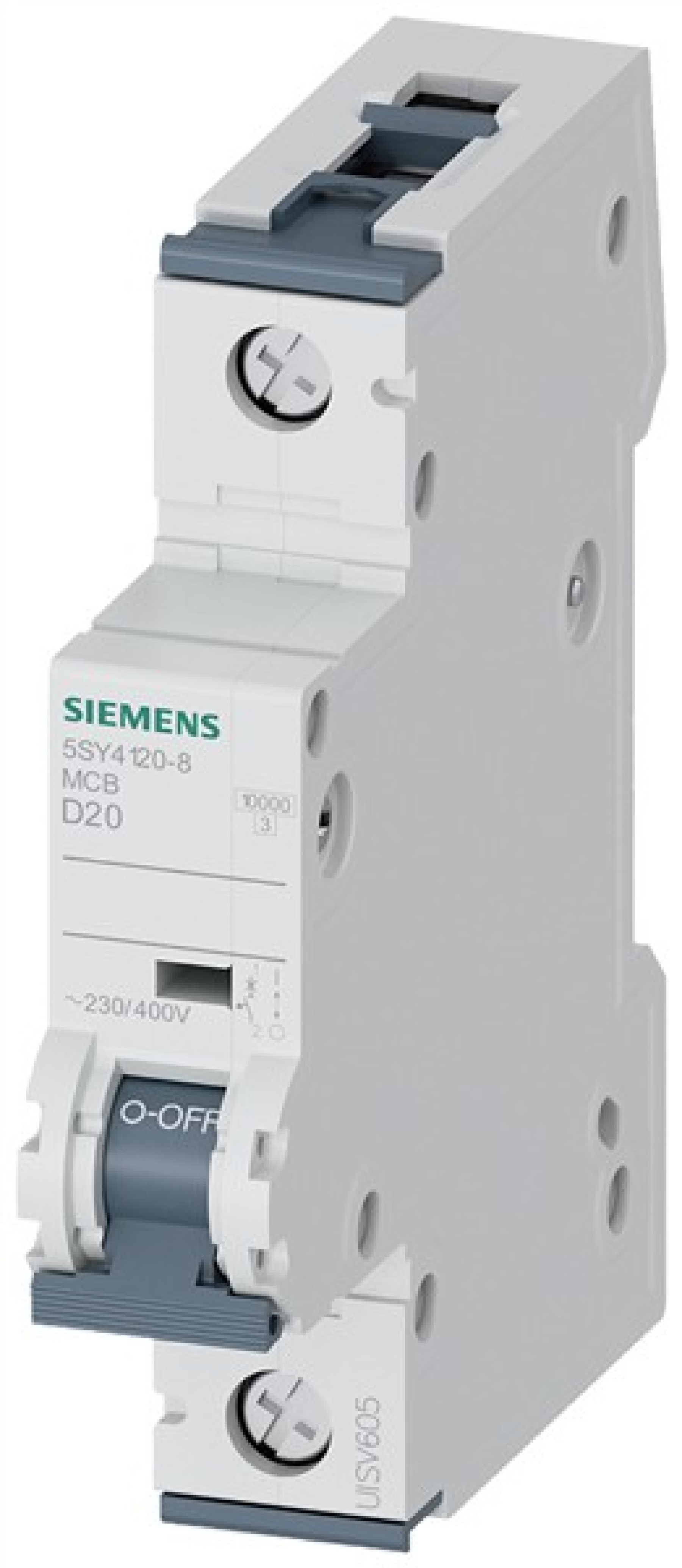 Siemens 1P 20A Type D MCB