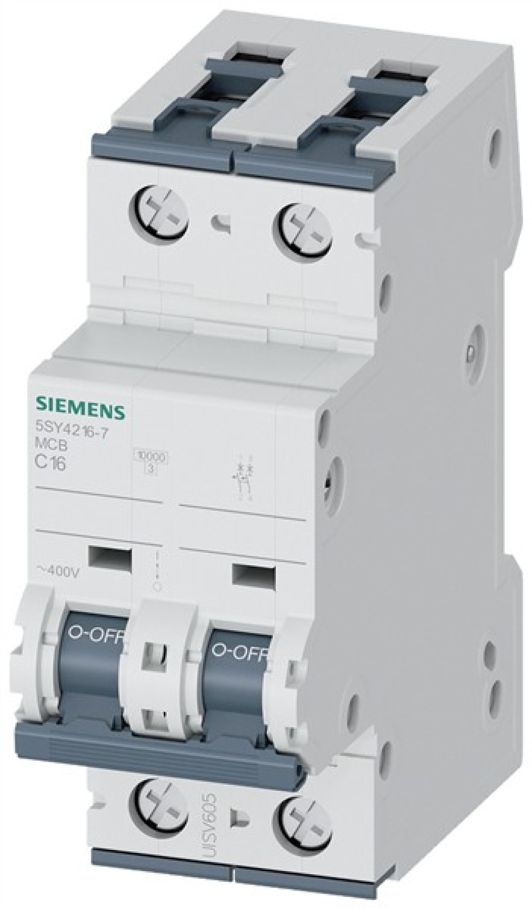 Siemens 2P 16A Type C MCB
