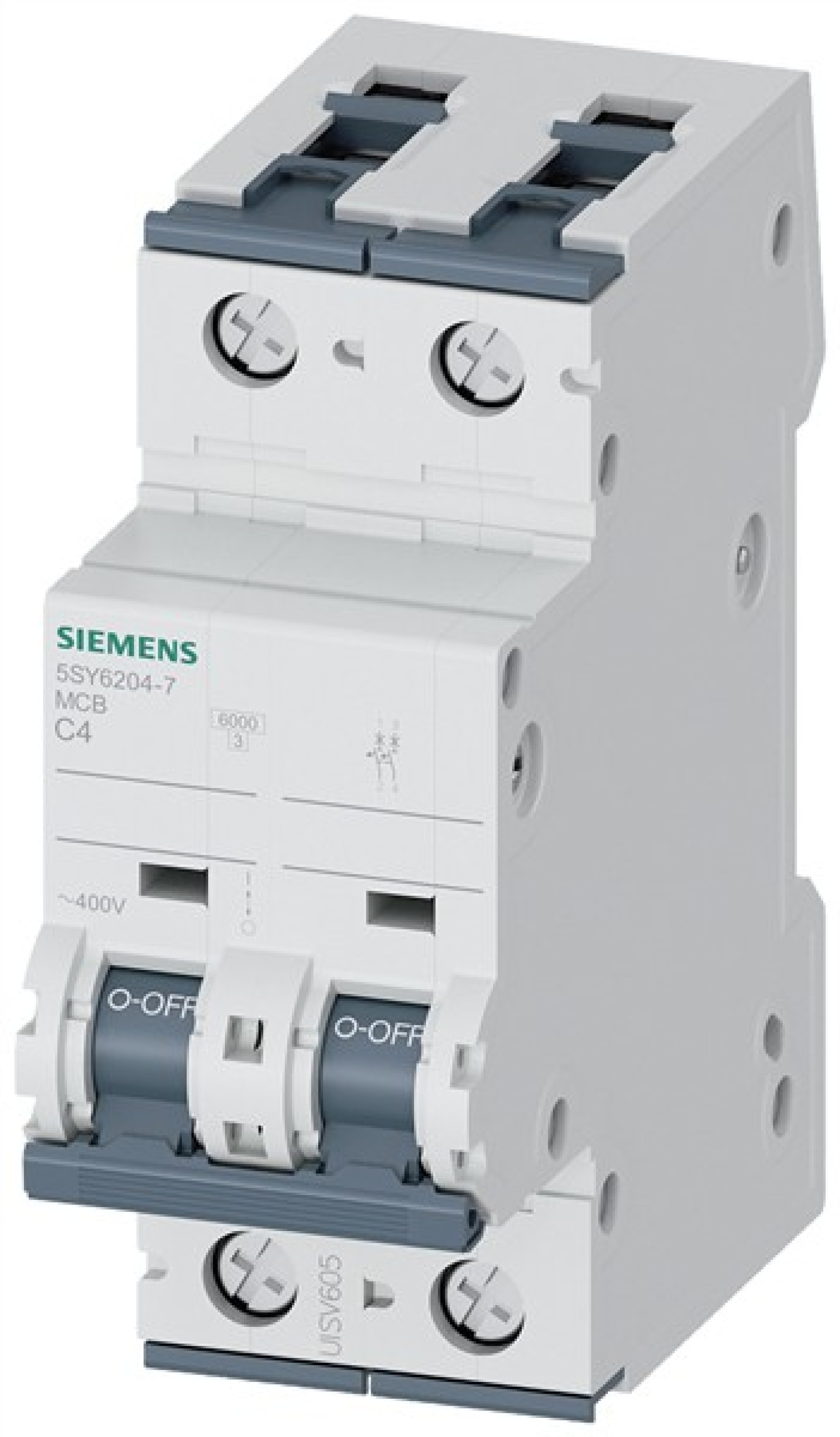 Siemens 2P 4A Type C MCB