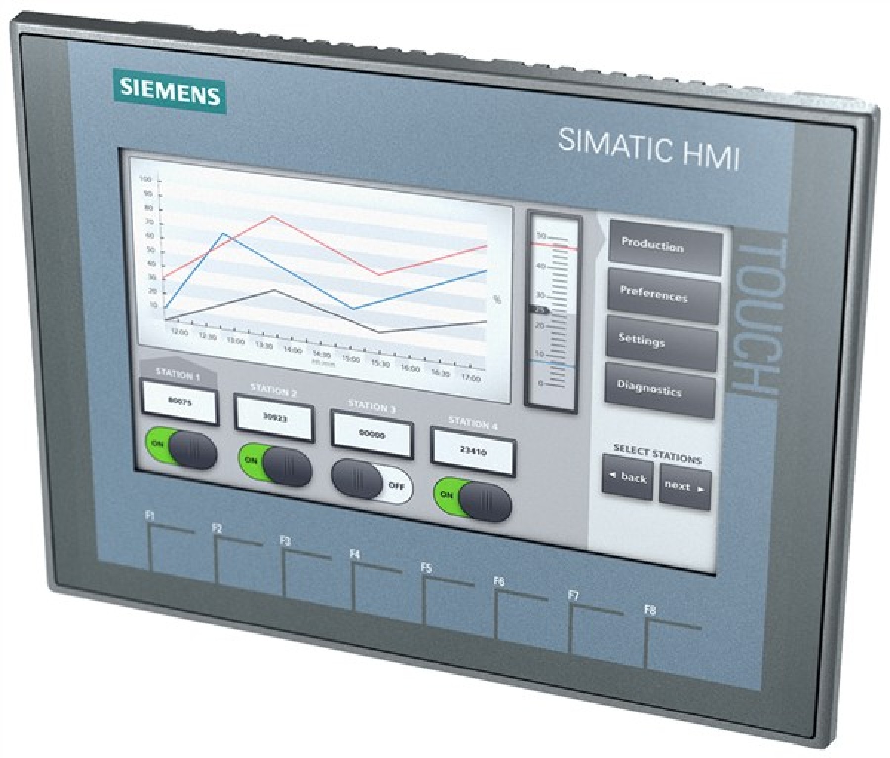 Siemens 6AV21232GB030AX0 SIMATIC HMI KTP700 Basic 7