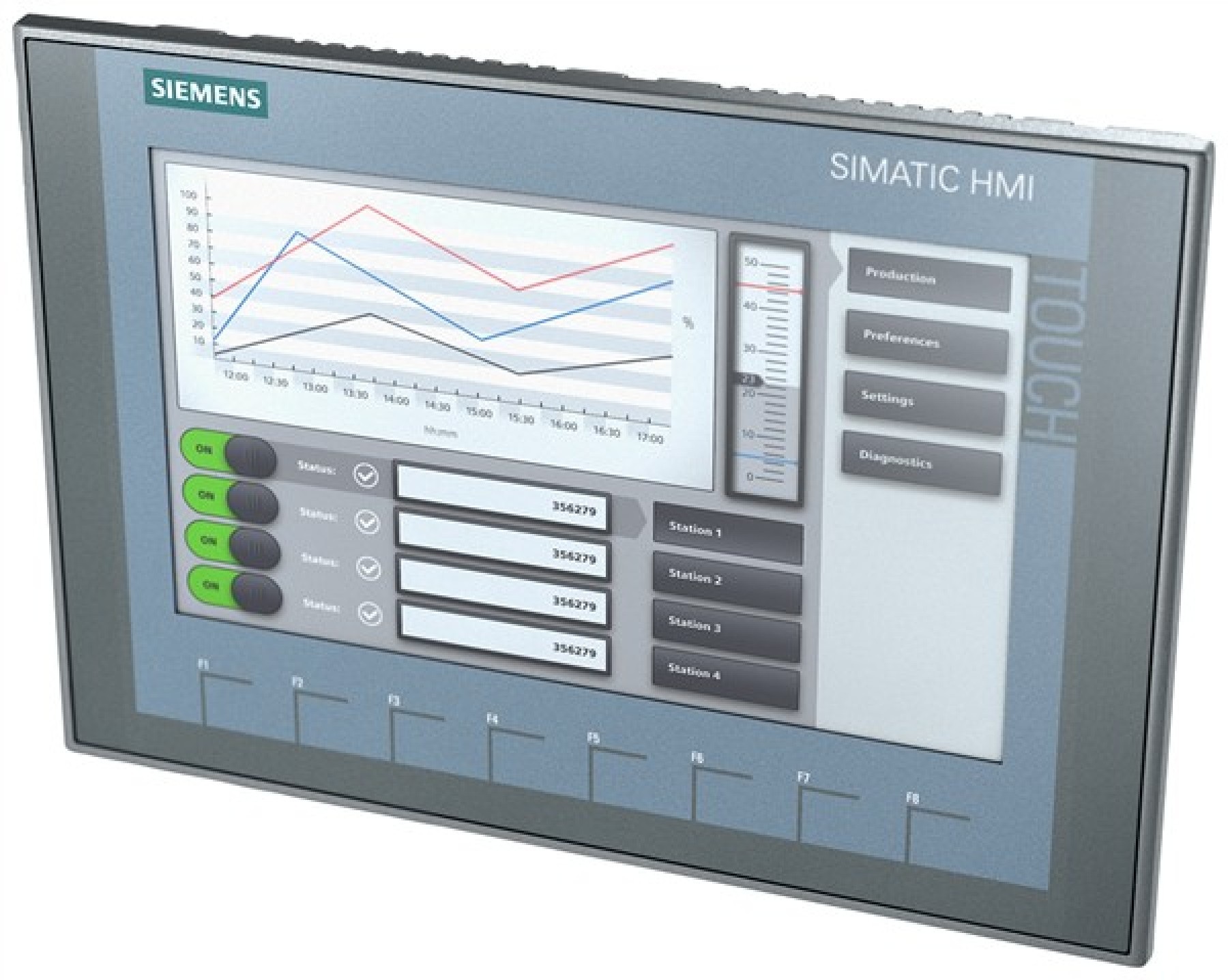 Siemens 6AV21232JB030AX0 SIMATIC HMI KTP900 Basic 9