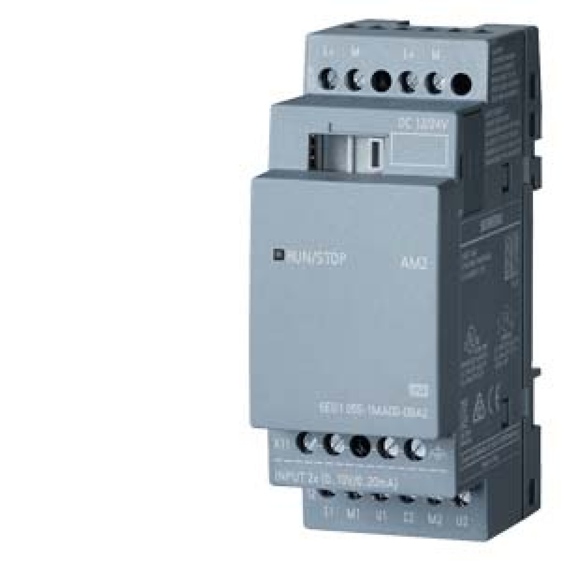 Siemens 6ED10551MA000BA2 LOGO AM2 ExpansI/On Module 12/24V 2AI