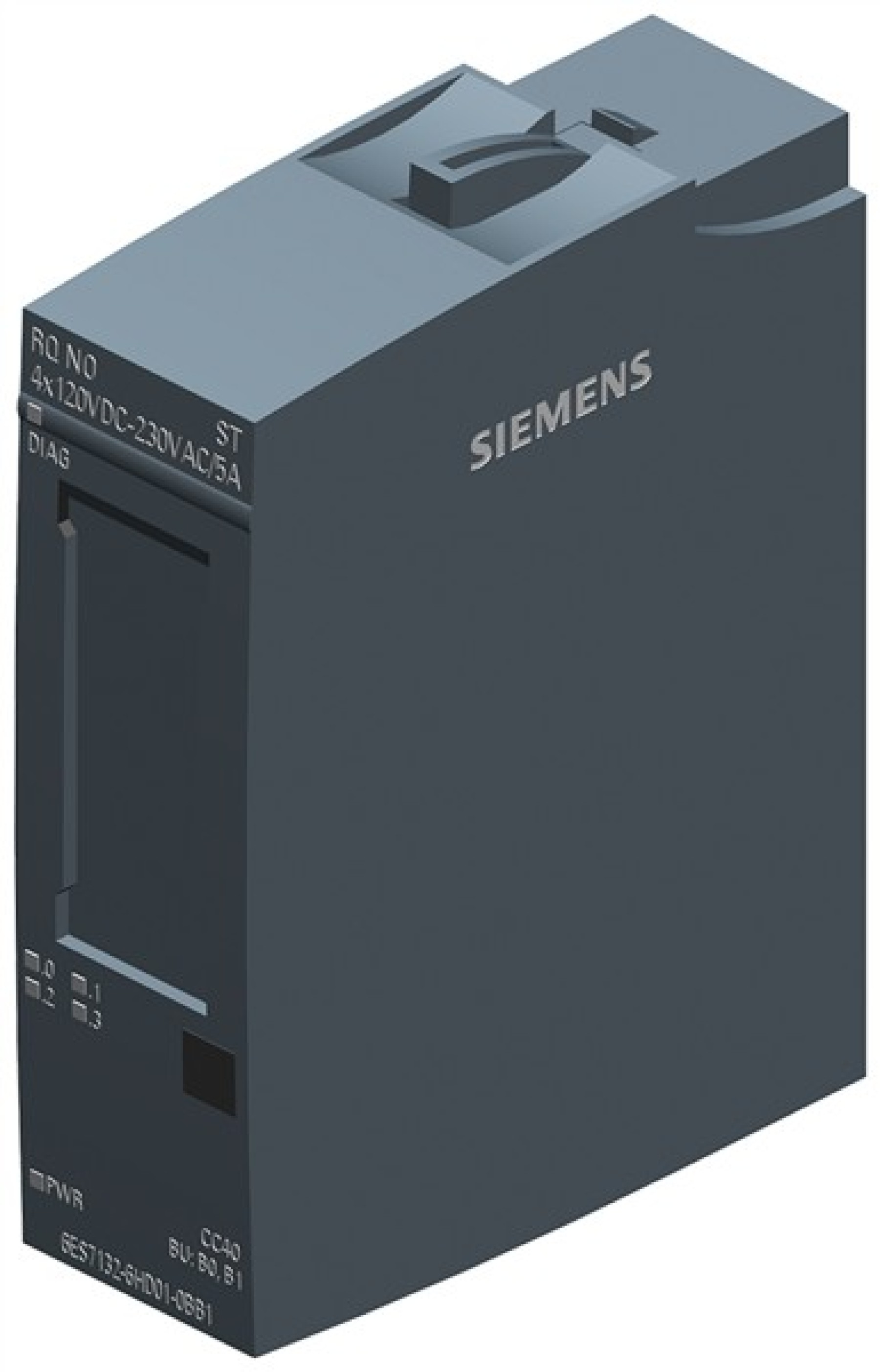 Siemens Remote I/O 6ES71326HD010BB1 SIMATIC ET 200SP RQ 4x120 VDC ... 230 VAC/5 A NO ST