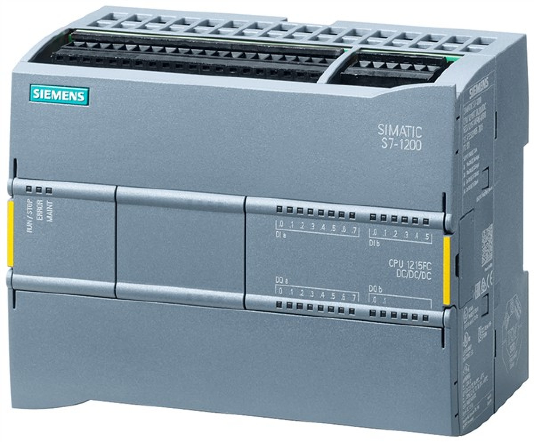 Siemens 6ES72151AF400XB0 SIMATIC S7-1200 CPU 1215FC DC/DC/DC 14DI / 10DQ / 2AI / 2AQ