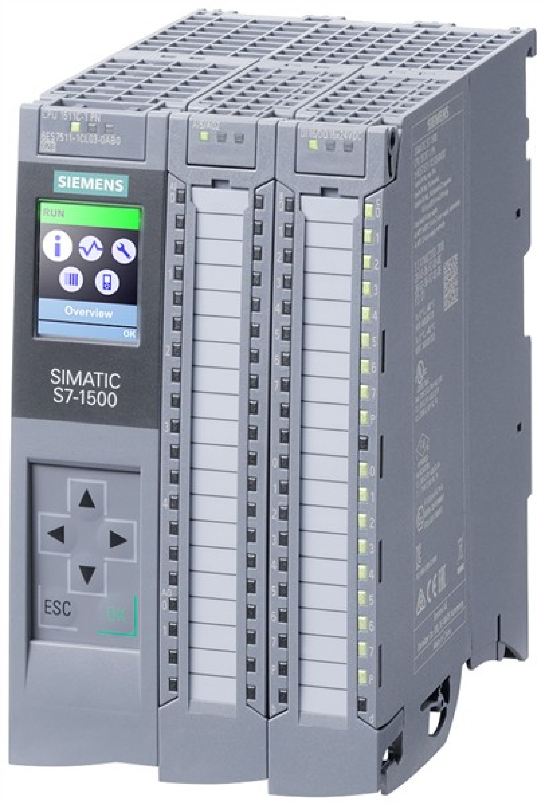 Siemens 6ES75111CK010AB0 SIMATIC S7-1500 CPU 1511C-1 PN 16DI/16DQ/5AI/2AQ