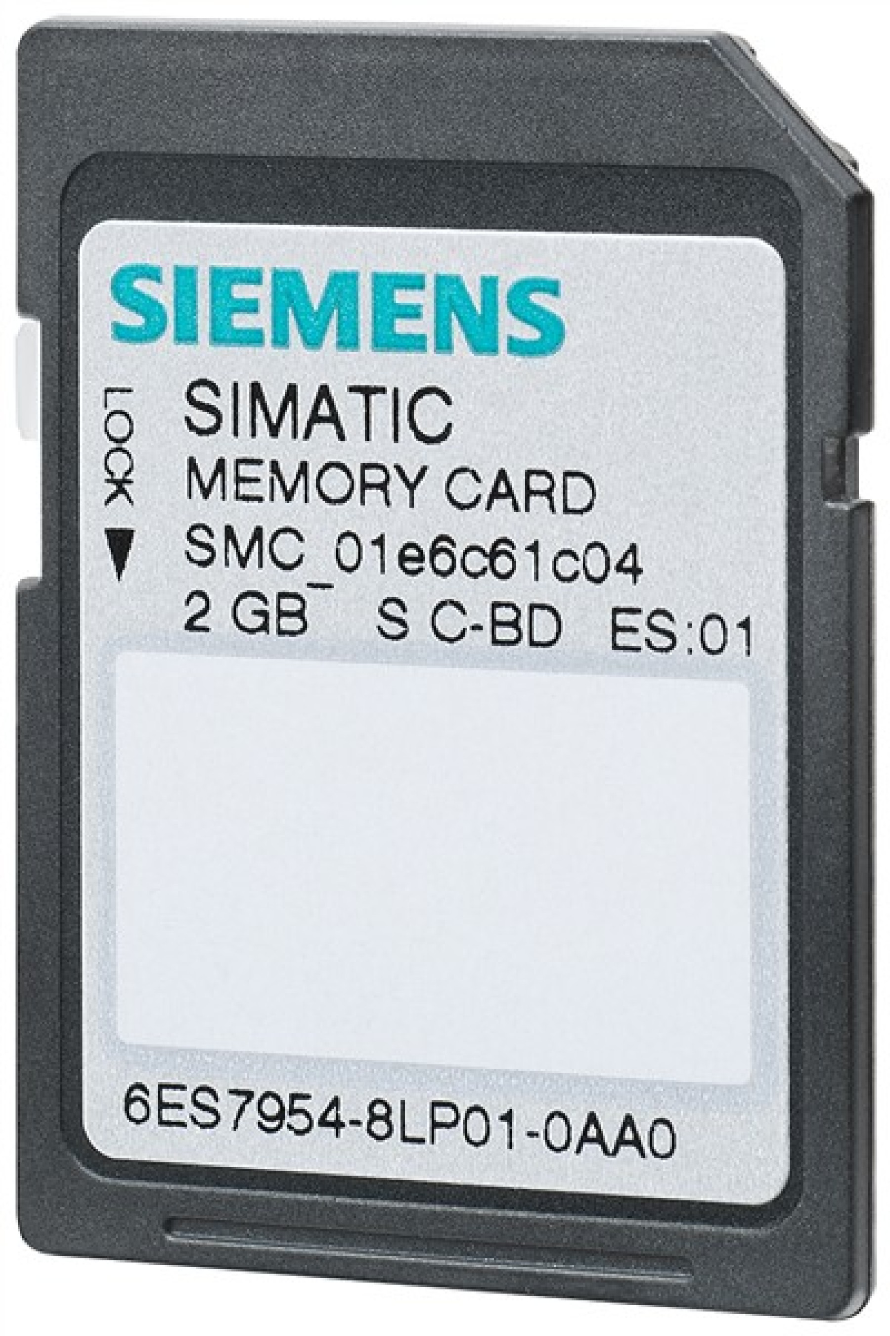 Siemens 6ES79548LL040AA0 SIMATIC S7 Memory card 256 MB For S7-1x00 CPU