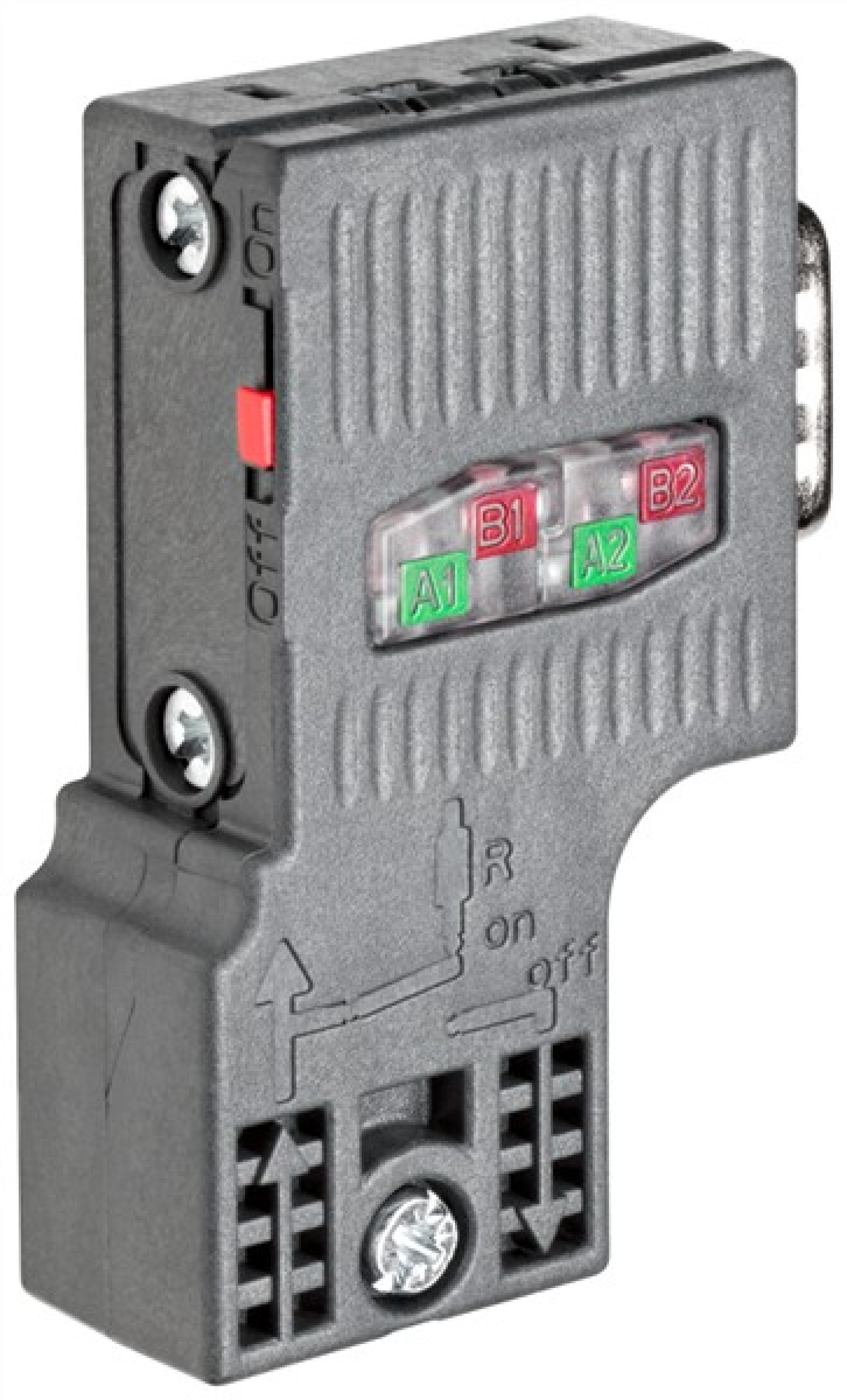 SIMATIC DP PROFIBUS connector RS 485 FastConnect without PG socket 90-