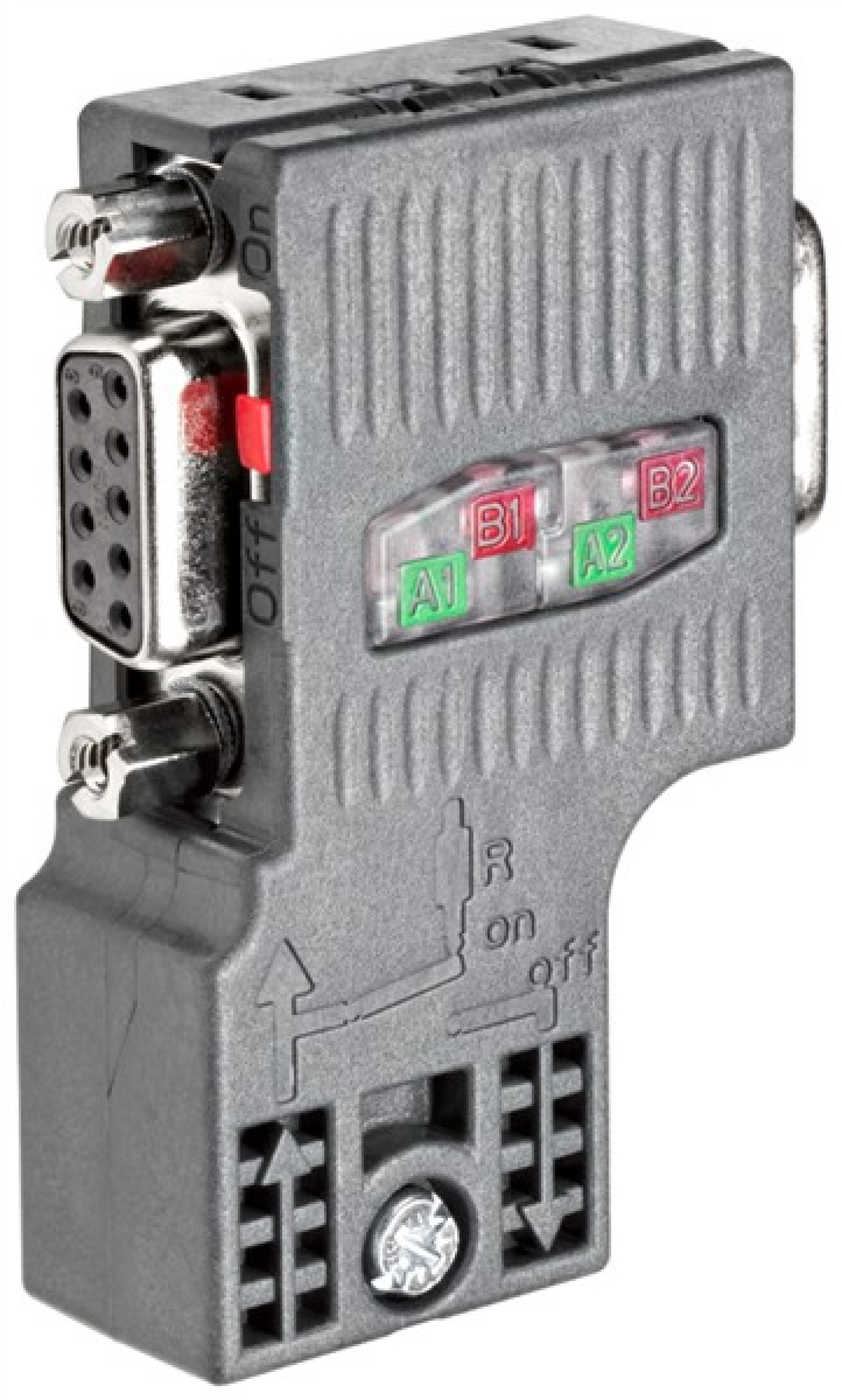 SIMATIC DP PROFIBUS connector RS 485 FastConnect with PG socket 90-
