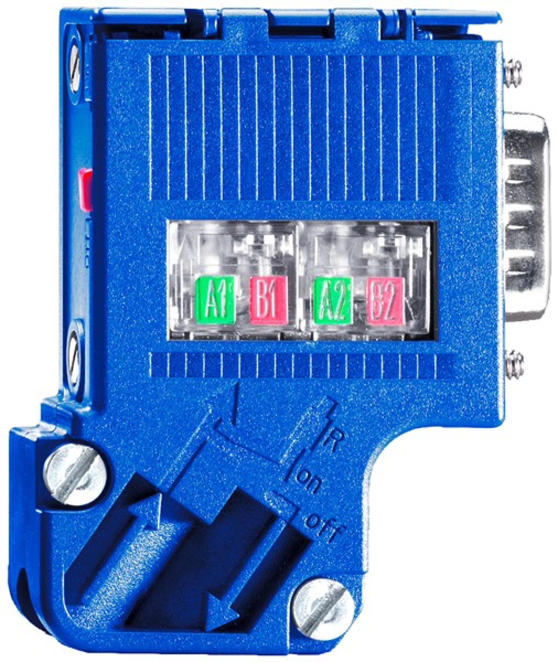SIMATIC DP PROFIBUS connector With angular cable outlet