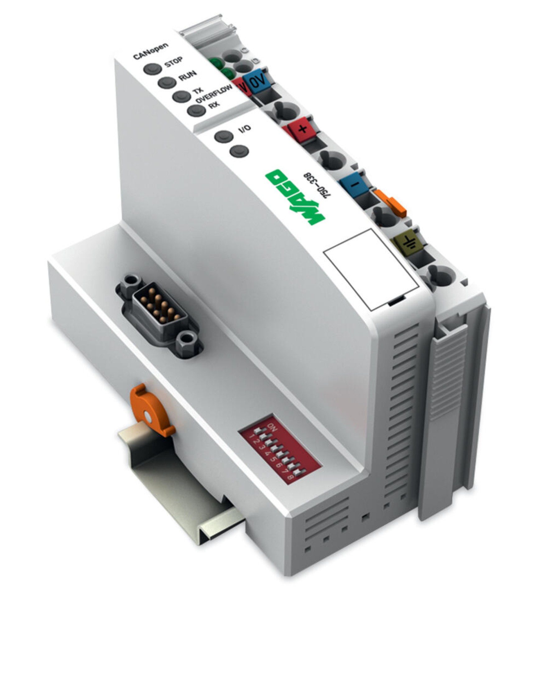 Wago Remote I/O 750-338 FC Canopen Dsub