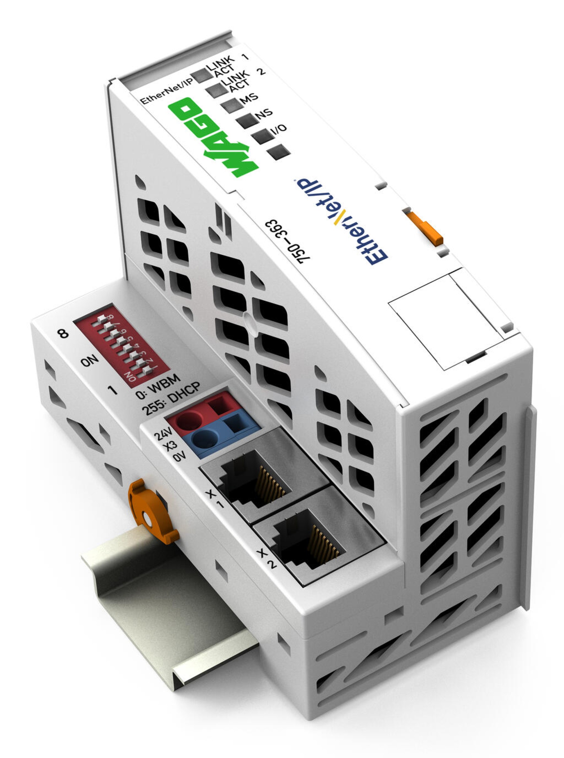 Wago Remote I/O 750-363 FC ETHERNET/IP G4