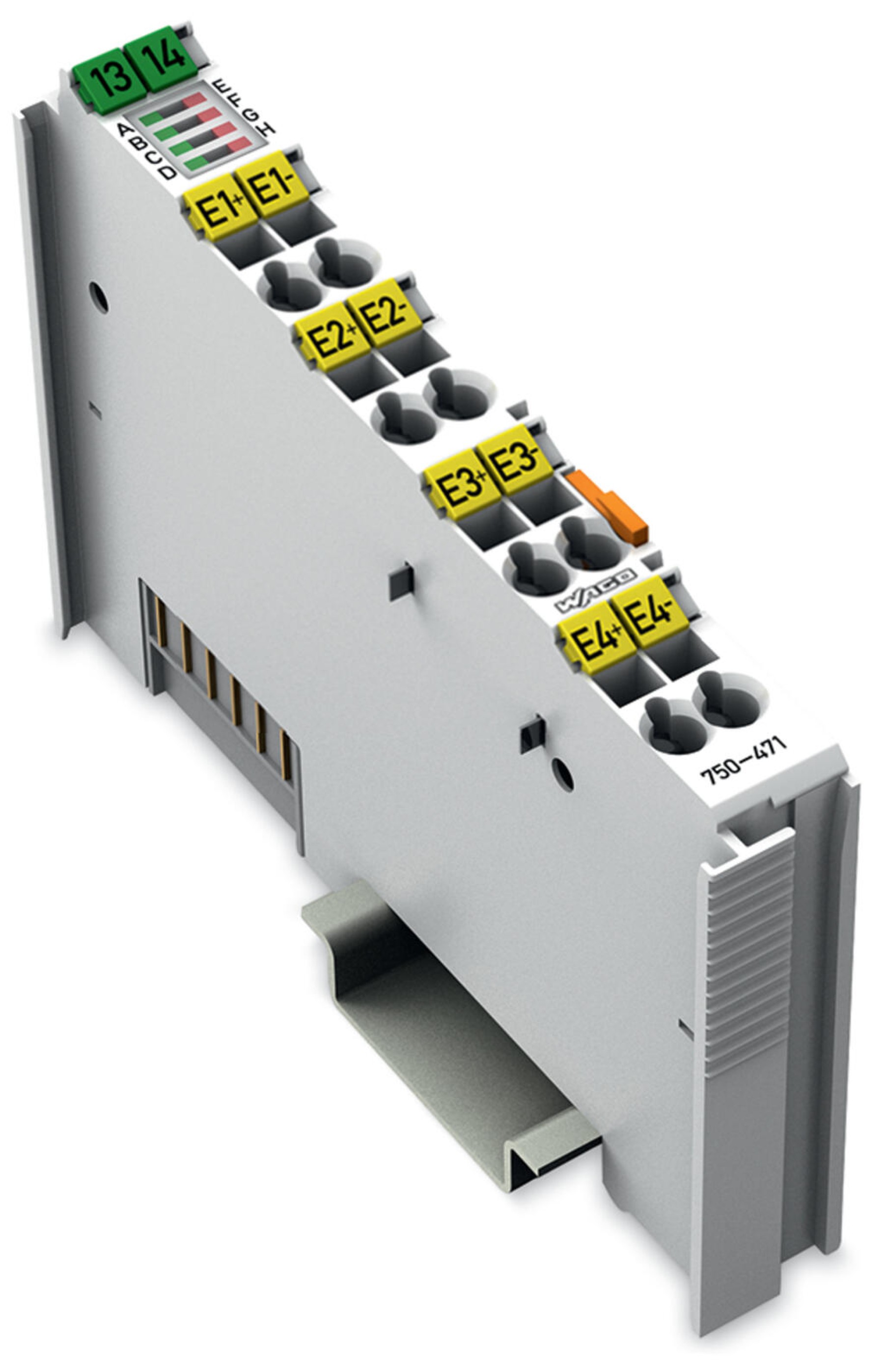 Wago Remote I/O 750-471 4 Channel Analog Input