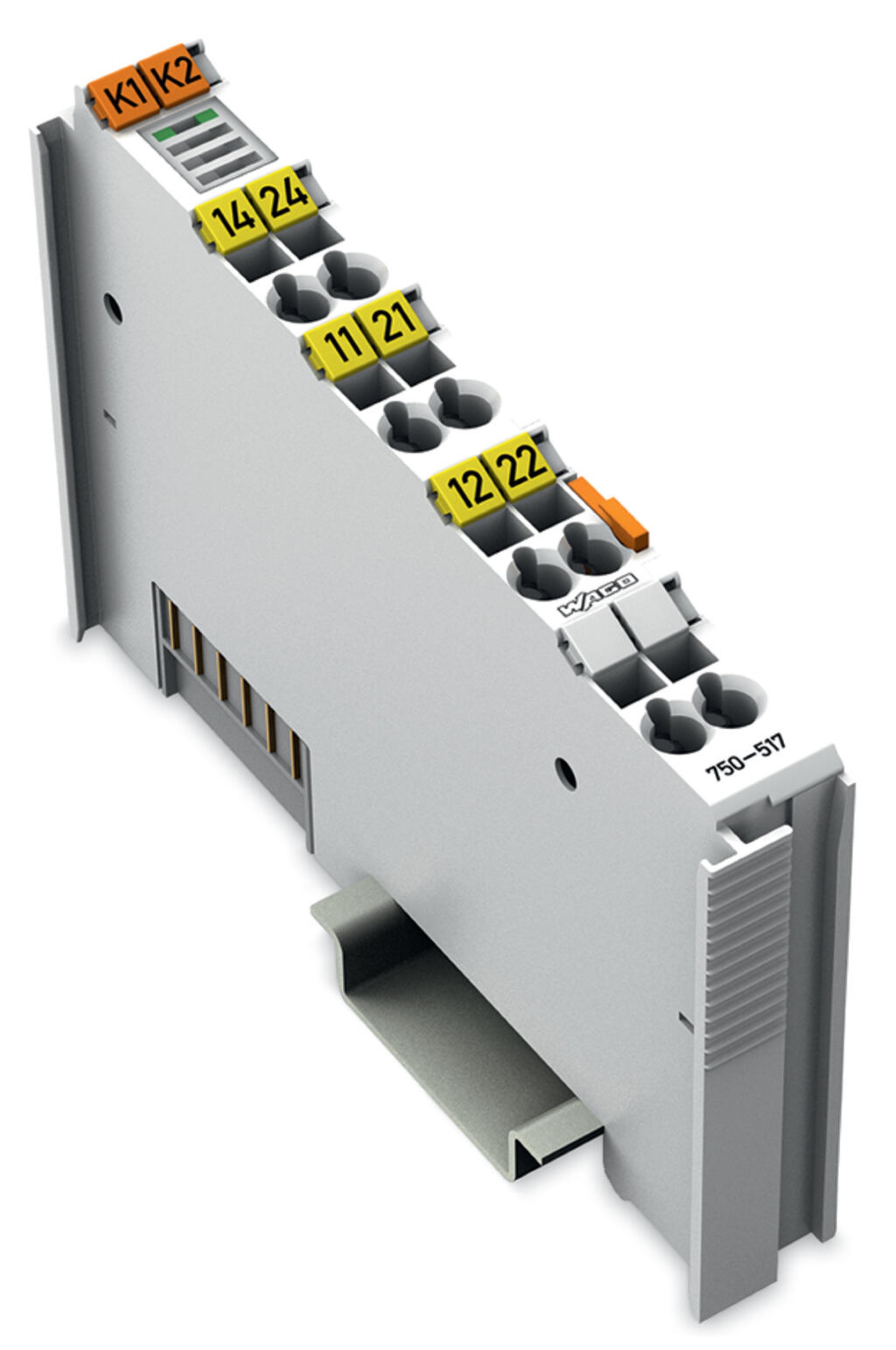 Wago Remote I/O 750-517 2 channel Digital Output Ac 250 V 1A Pot-Free Relay2Co