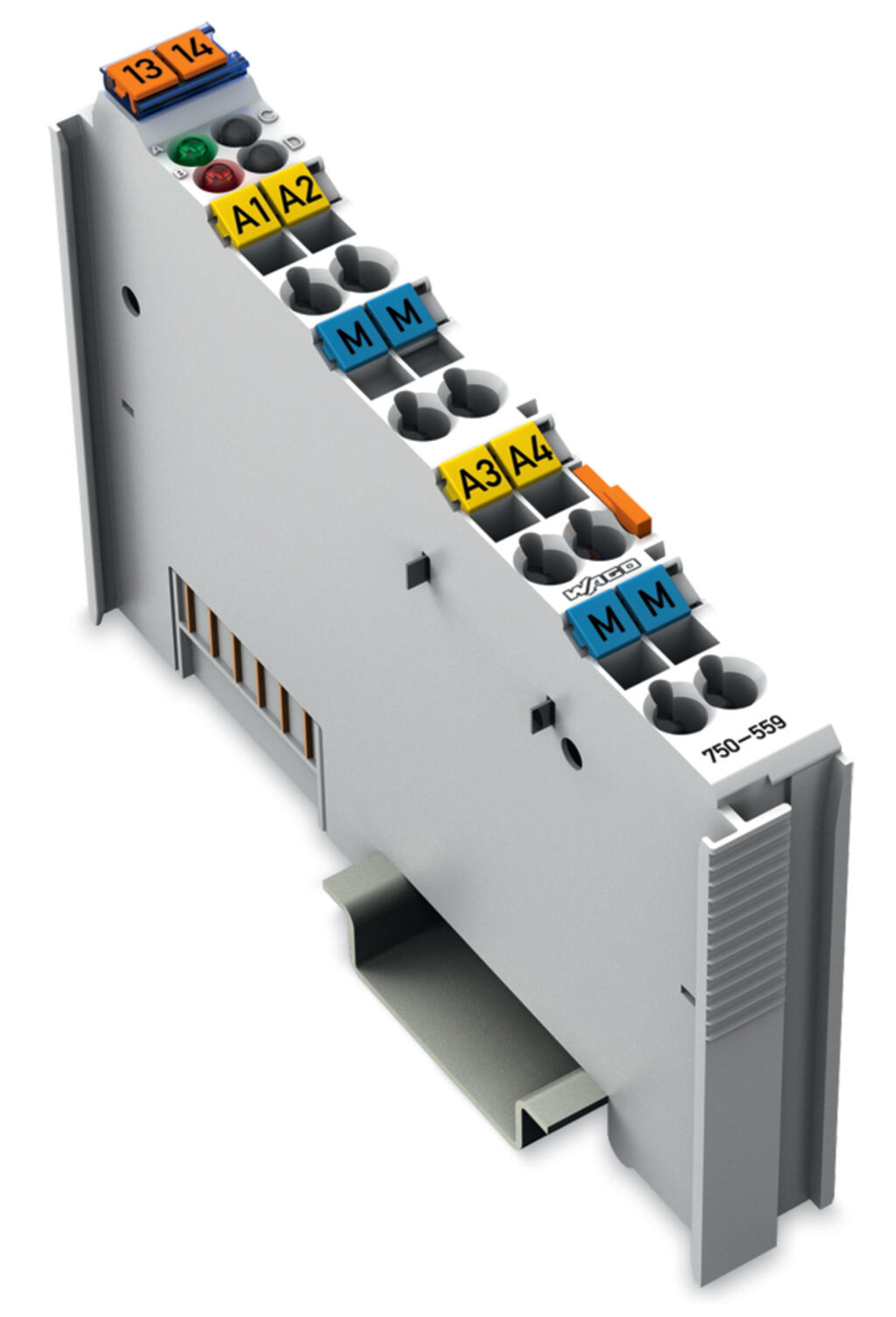 Wago Remote I/O 750-559 4 Channel Analog Output 0-10 Vdc