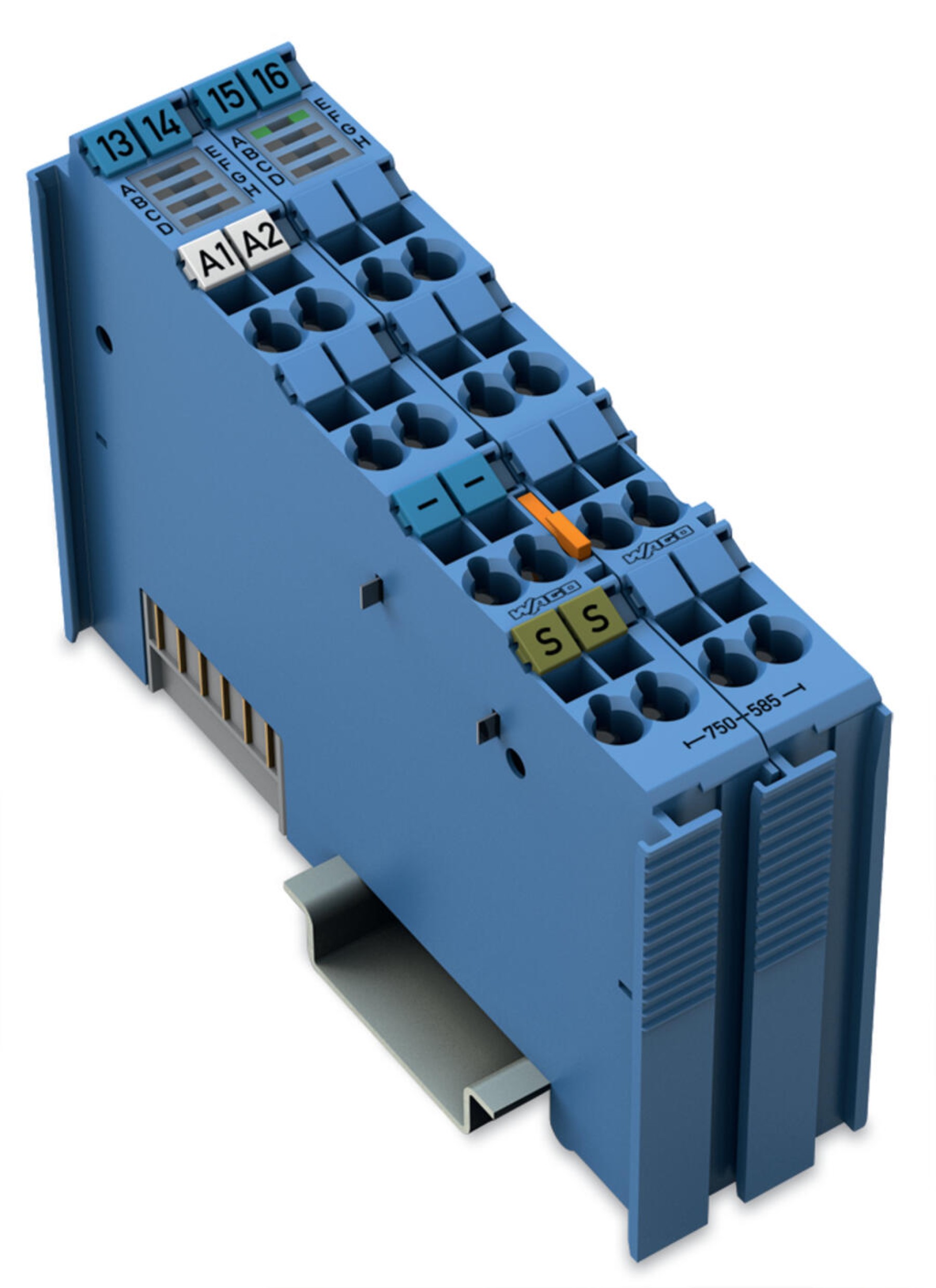 Wago Remote I/O 750-585 2 Channel Analog Output 0-20Ma