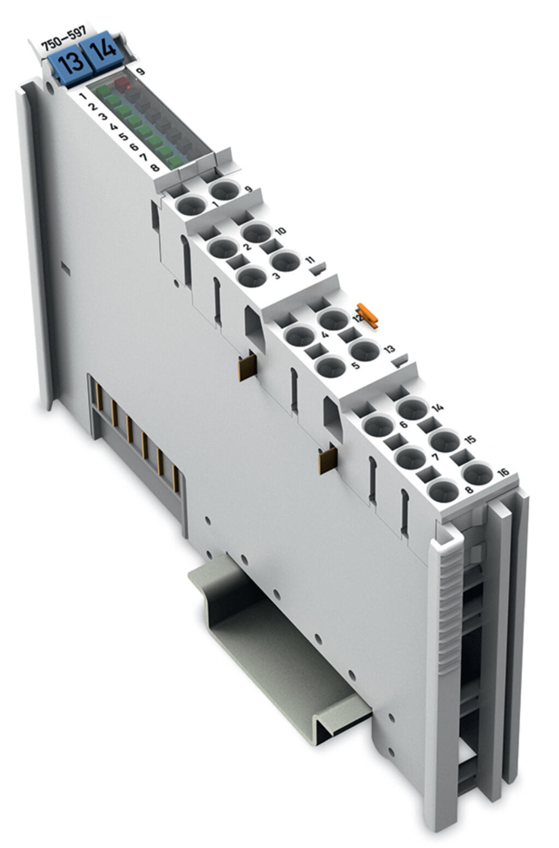 Wago Remote I/O 750-597 8 Channel Analog Output 0-10 V/?10 Vdc