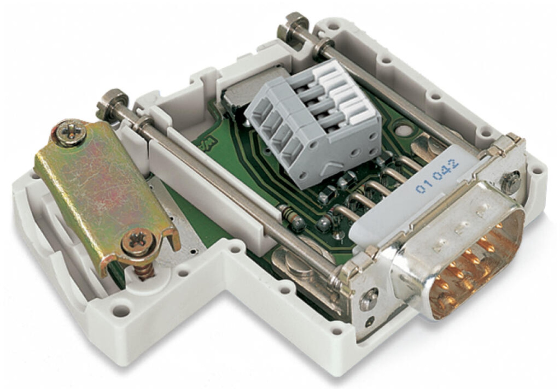 Wago Remote I/O 750-960 Connector Profibus With D-Sub Male Connector 9-Pole Light Gray