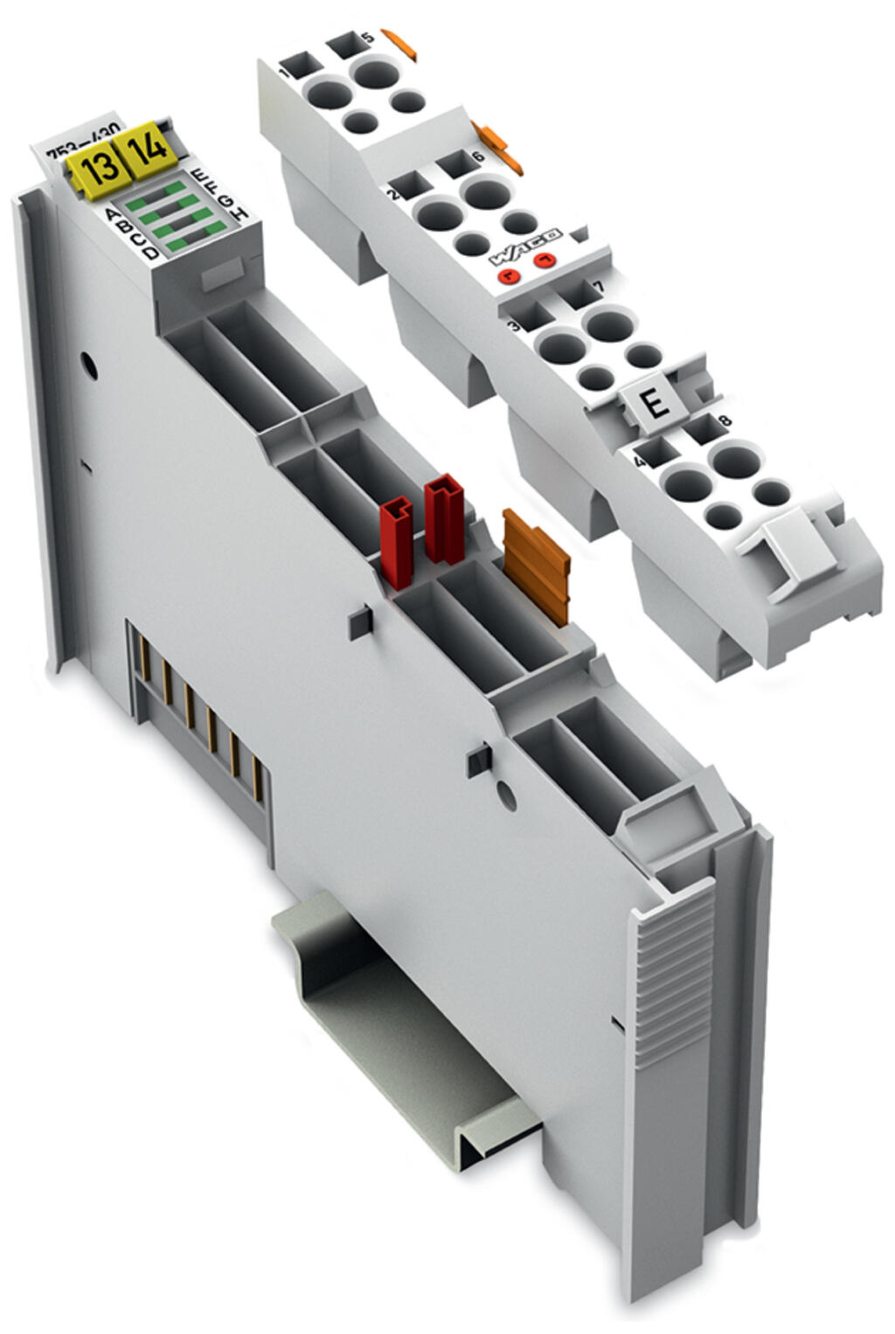 Wago Remote I/O 753-430 8 channel Digital Input 24 Vdc 3ms